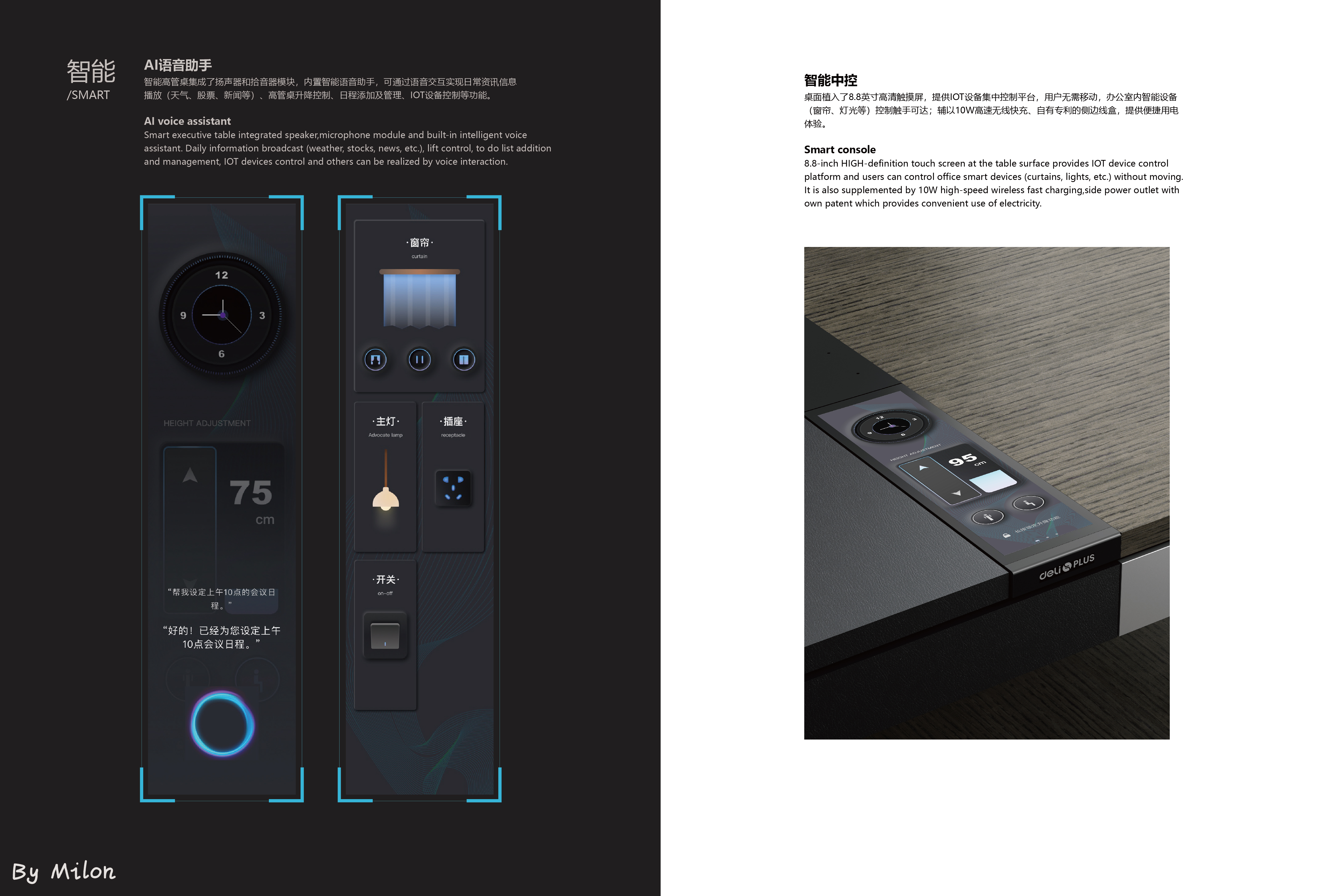 intelligence，furniture，to work in an office，high-end，