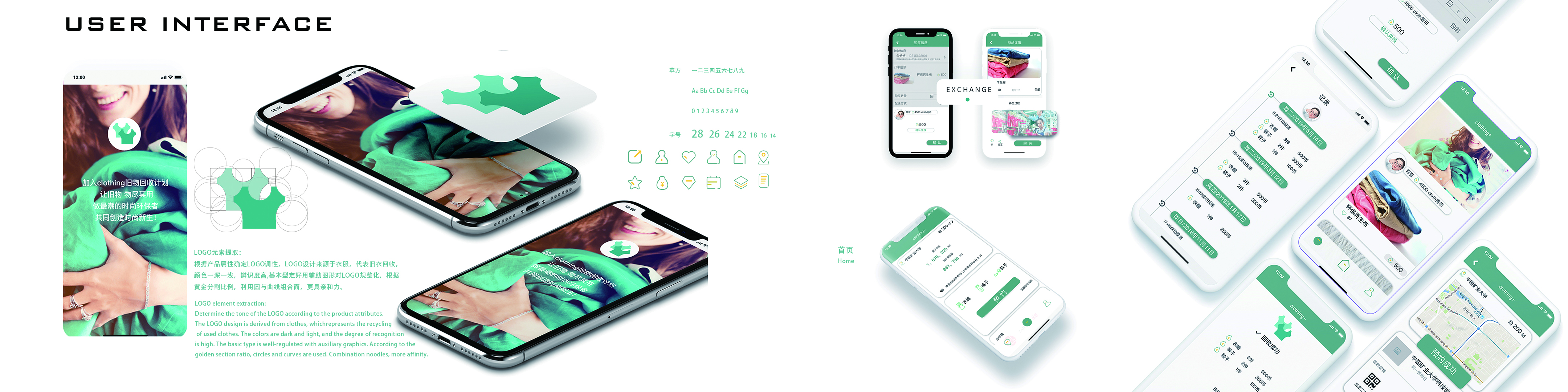 Old clothes recycling，Service design，O2O，