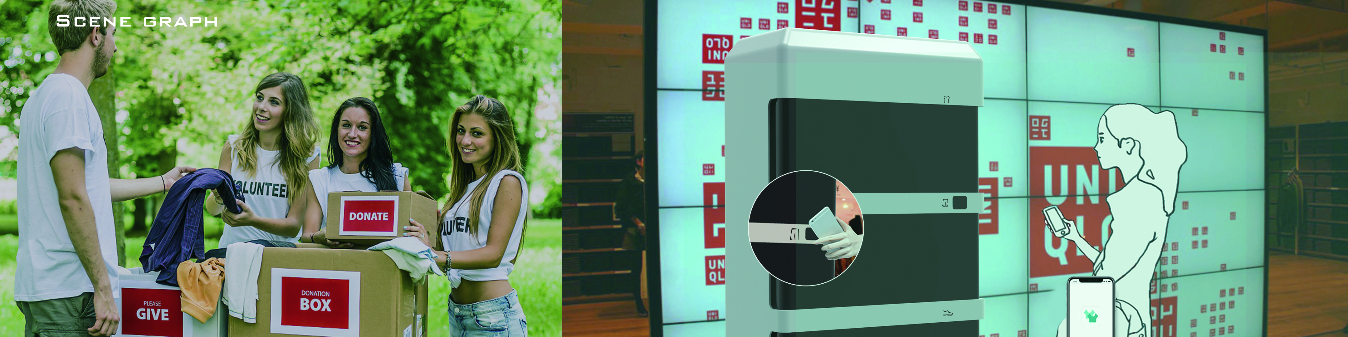 Old clothes recycling，Service design，O2O，