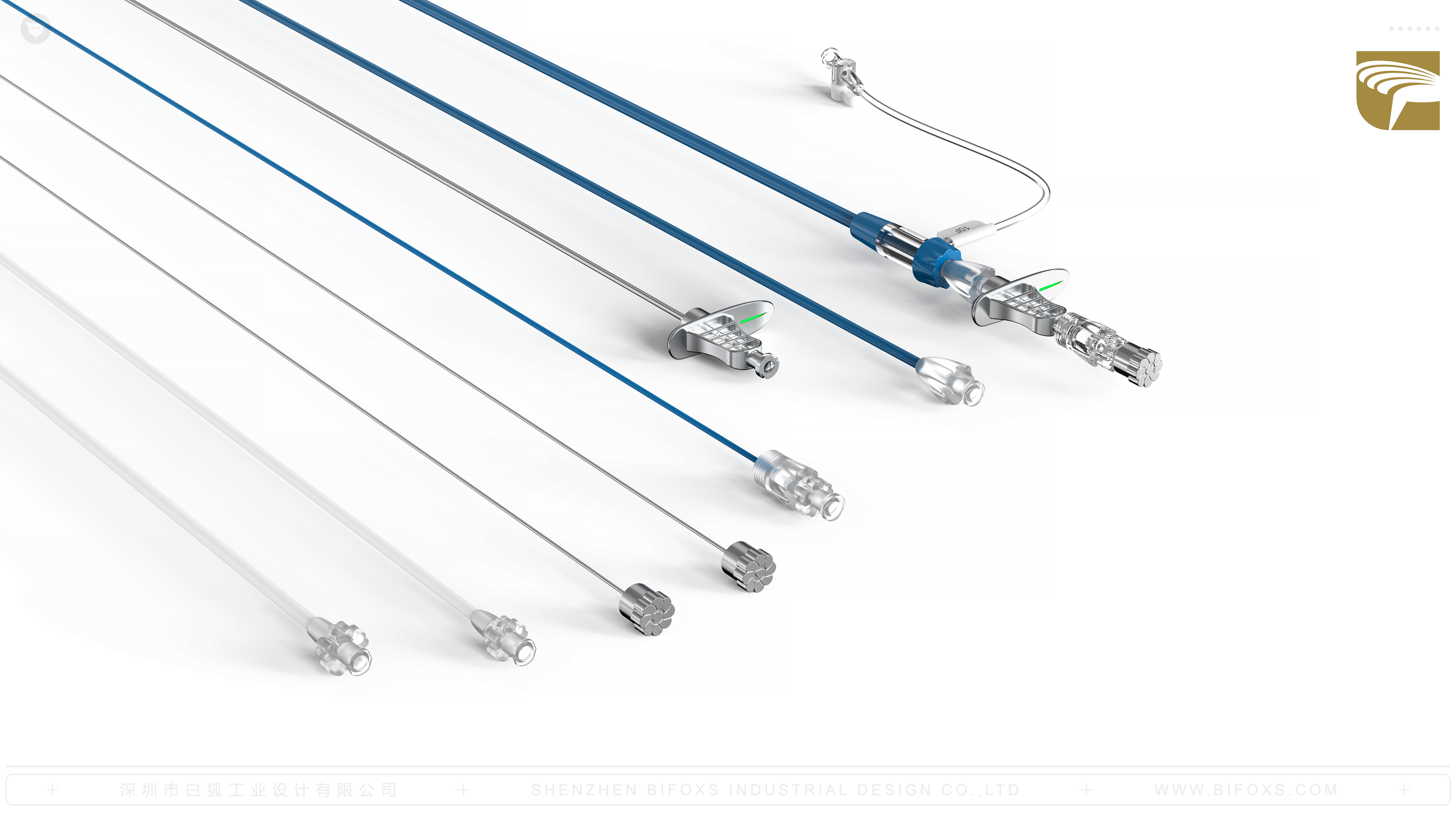 White fox design，product design，medical care，apparatus，operation，vein，Puncture，device，