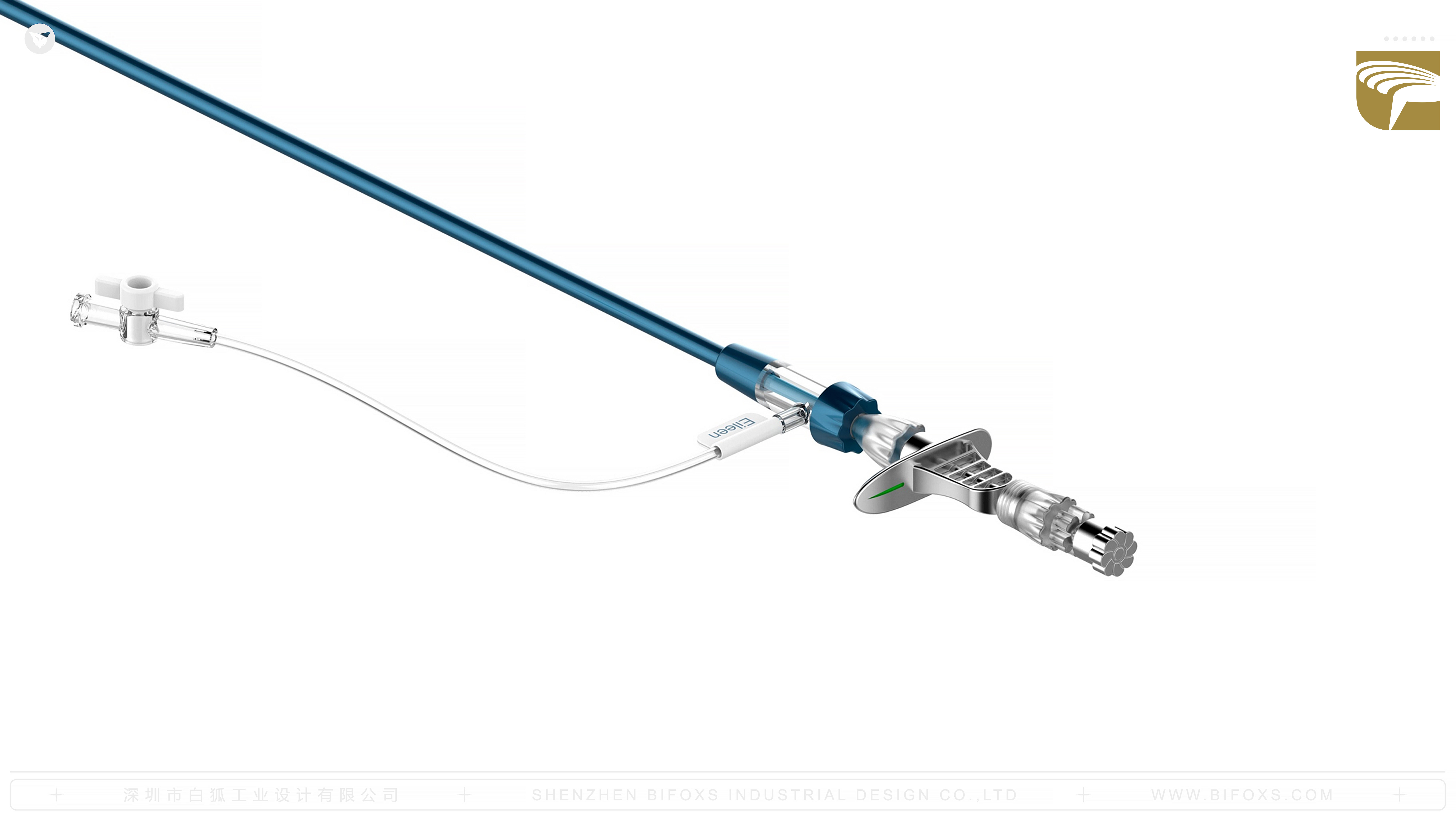 White fox design，product design，medical care，apparatus，operation，vein，Puncture，device，