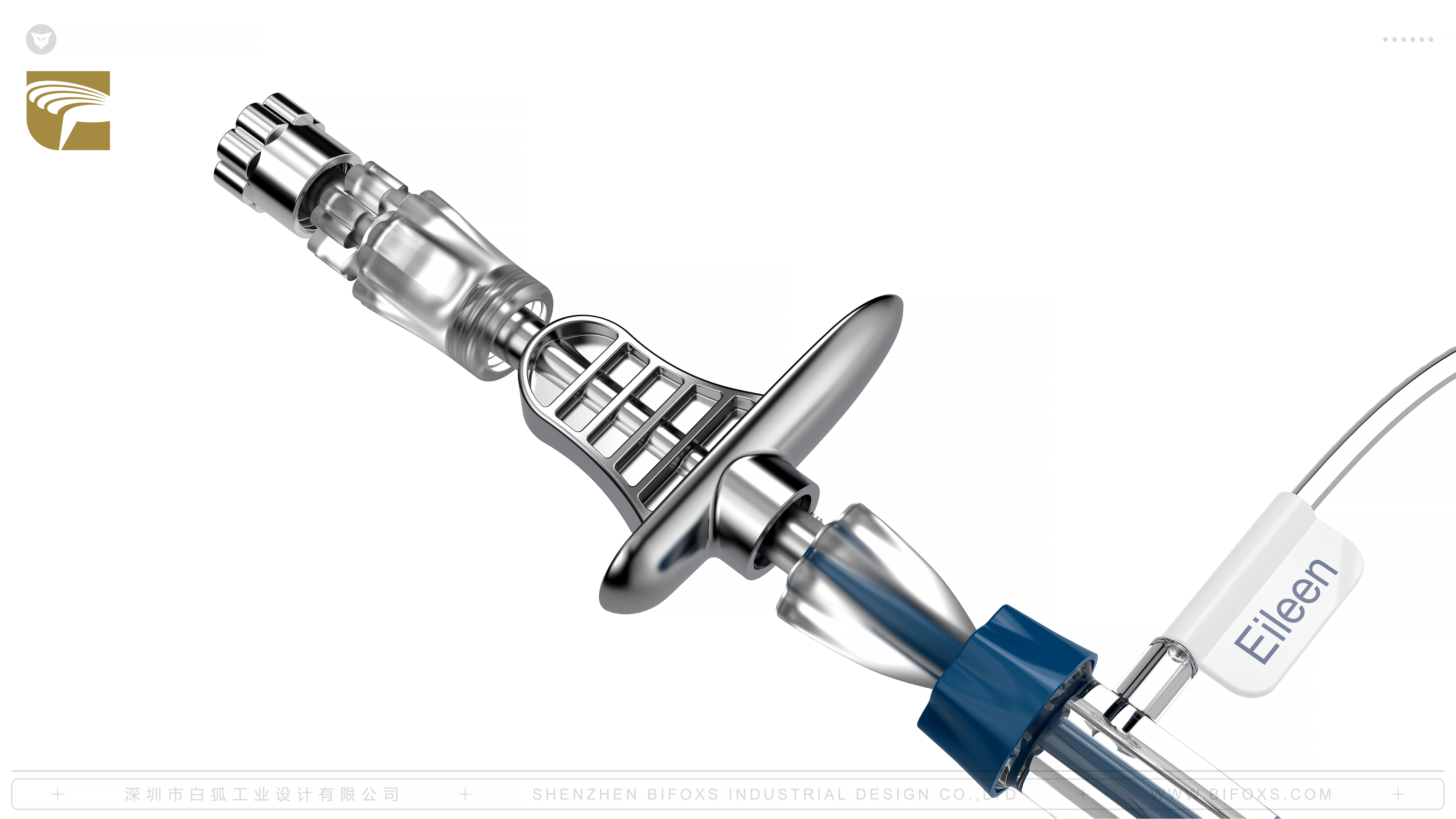 White fox design，product design，medical care，apparatus，operation，vein，Puncture，device，