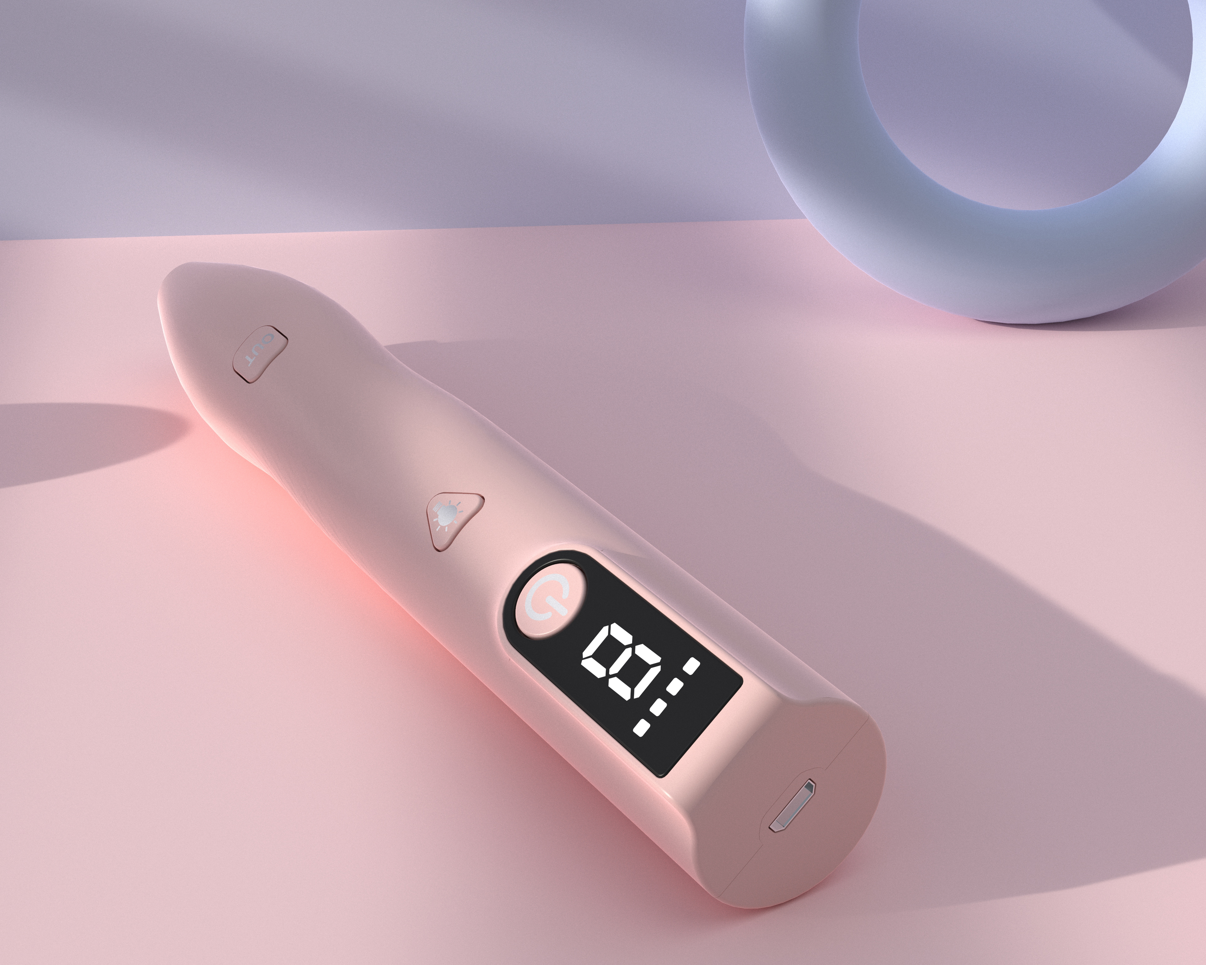 Dot mole pen，cosmetology，Gehu，Product rendering，Appearance design，