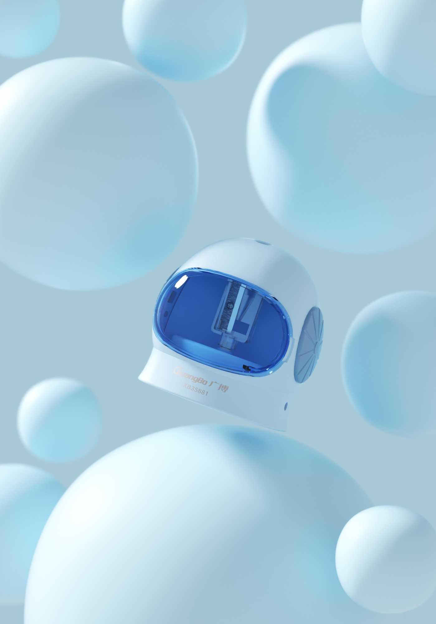 Pencil sharpener，astronaut，pencil，Stationery，Children's Stationery，