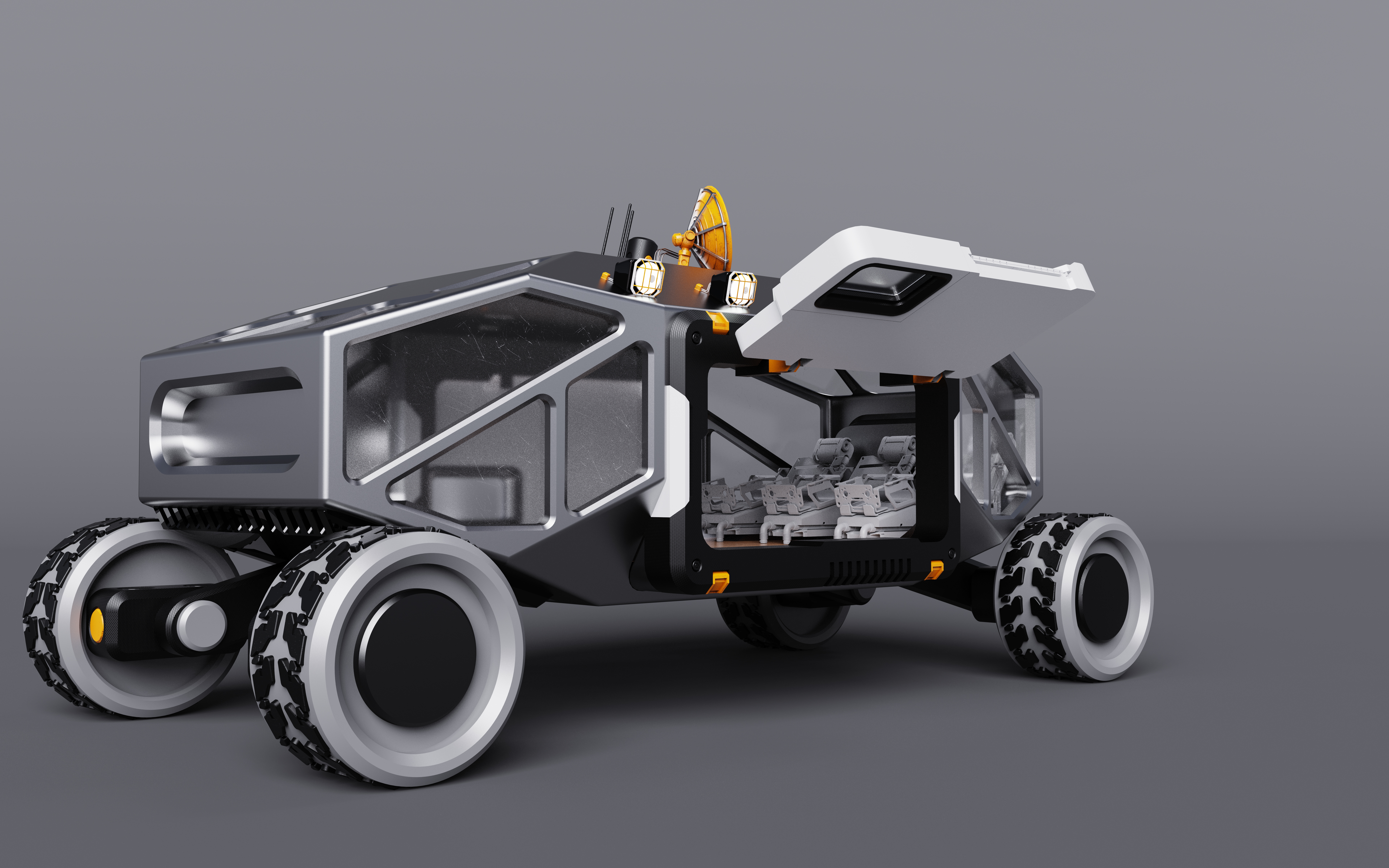 lunar rover，Rescue vehicle，science fiction，science and technology，future，Mars rover，