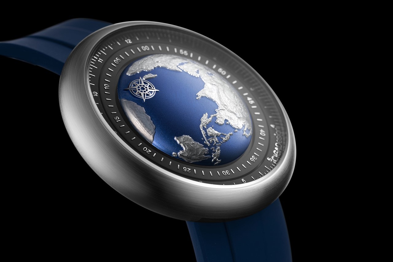 earth，Wristwatch，rotate，gemstone，