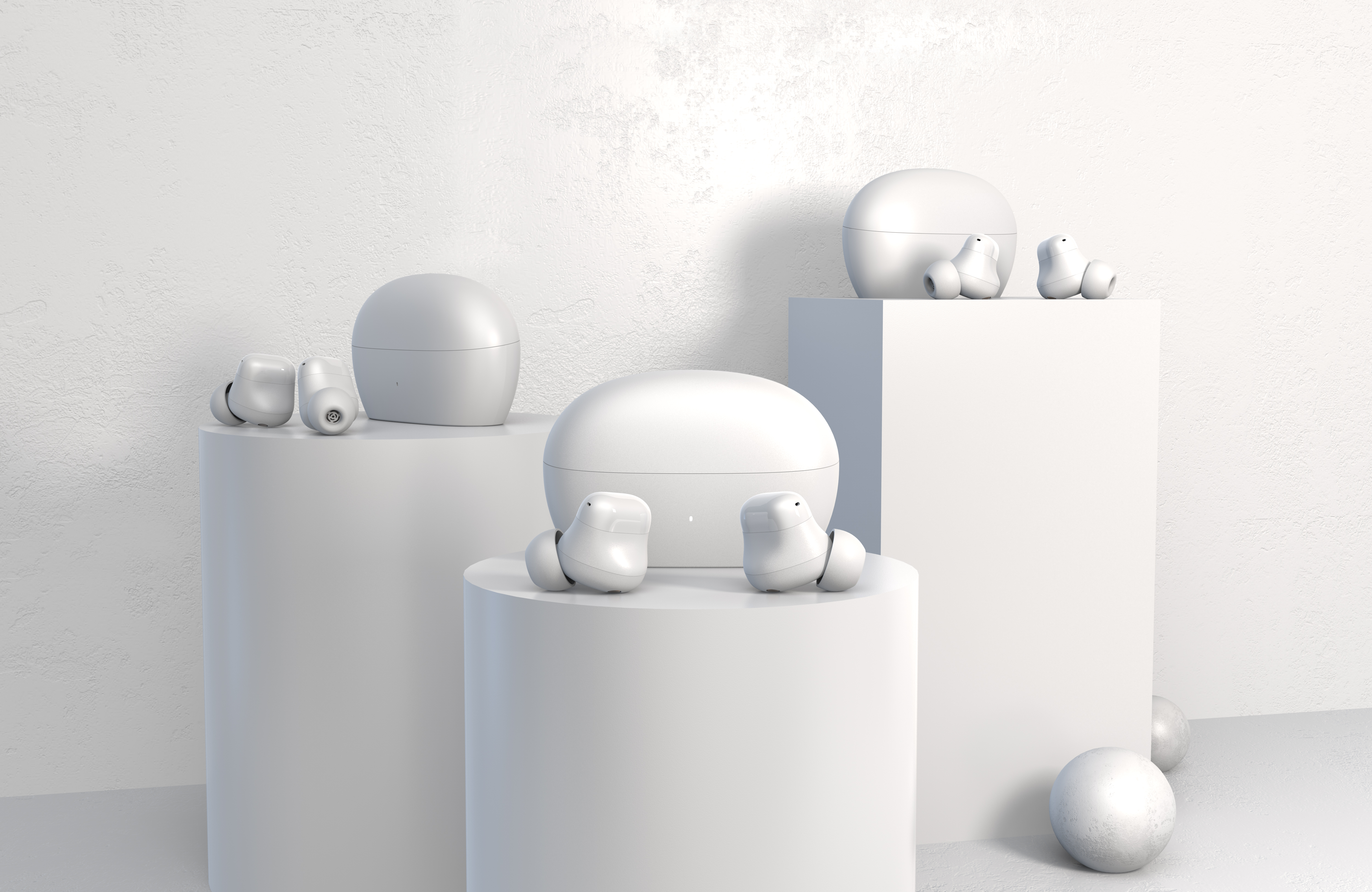 tws，Bean style，Bluetooth headset，To the ear，