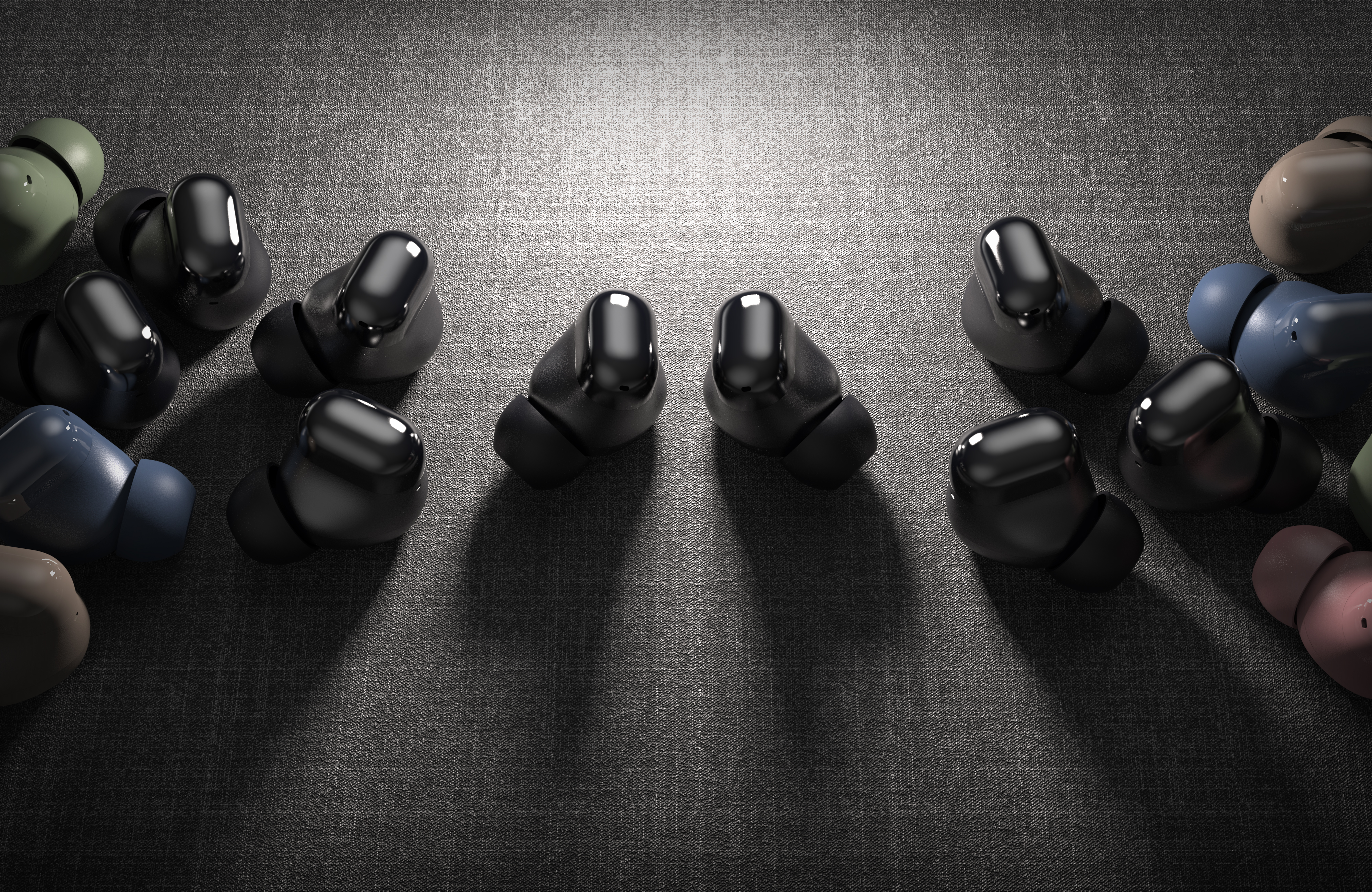 tws，Bean style，Bluetooth headset，To the ear，