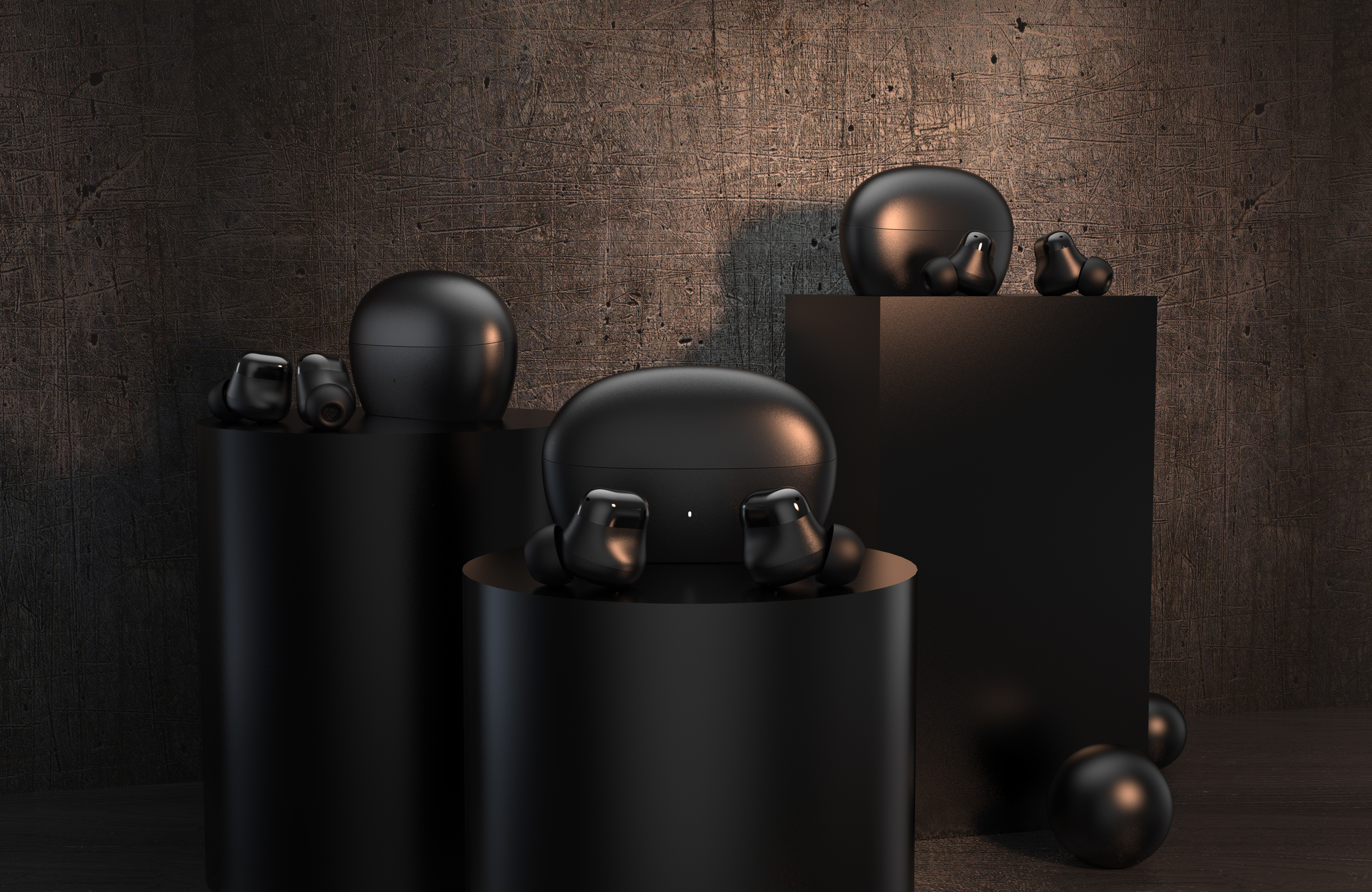 tws，Bean style，Bluetooth headset，To the ear，