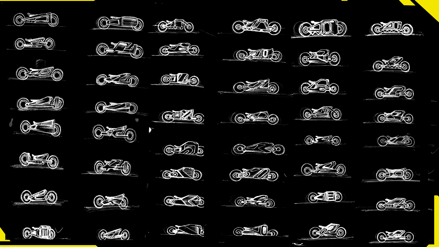 hermes，Cyber，arch，motorcycle，