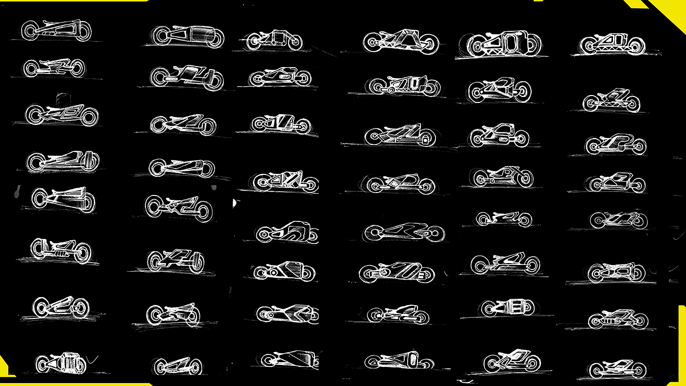 hermes，Cyber，arch，motorcycle，