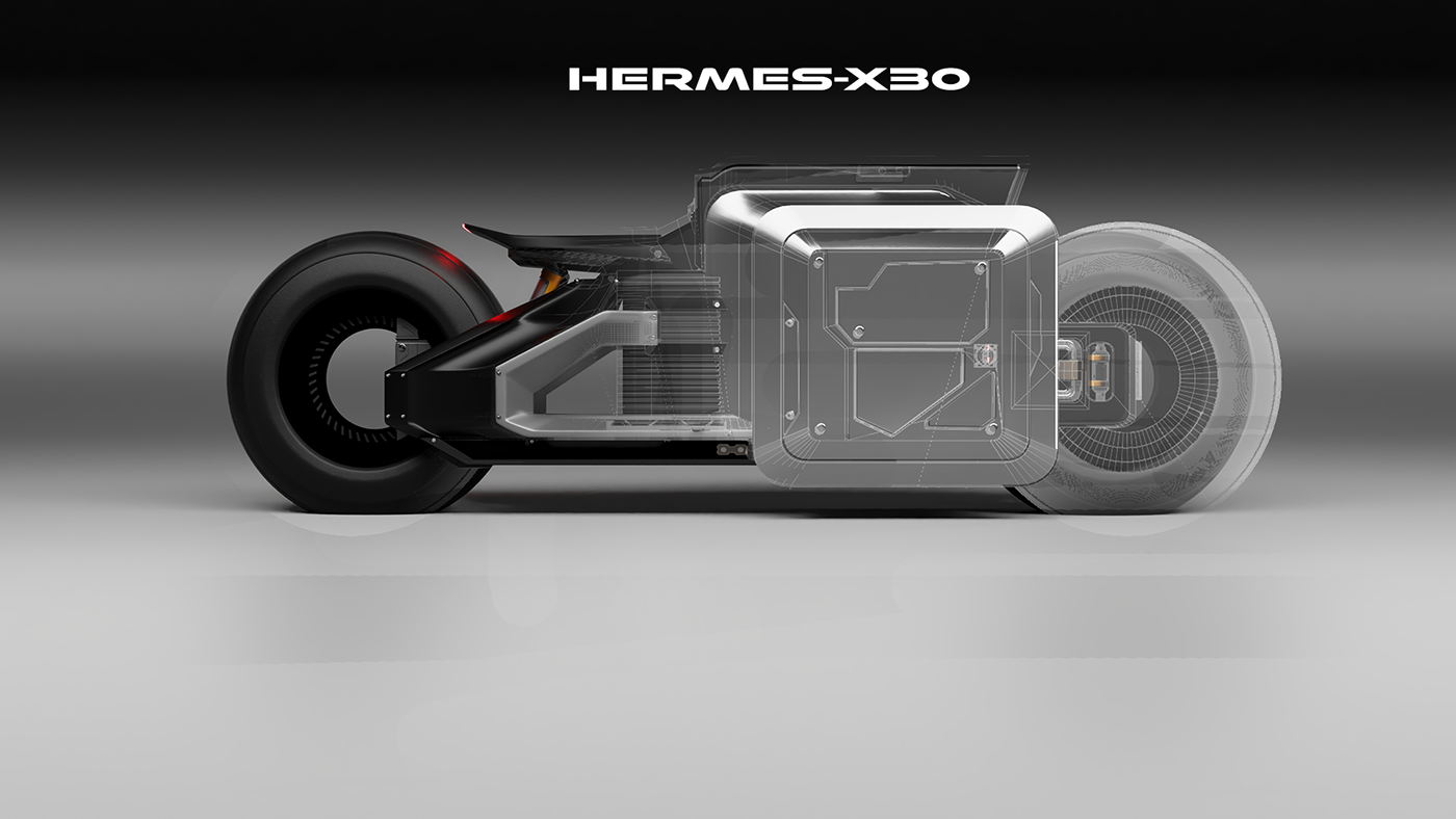 hermes，Cyber，arch，motorcycle，