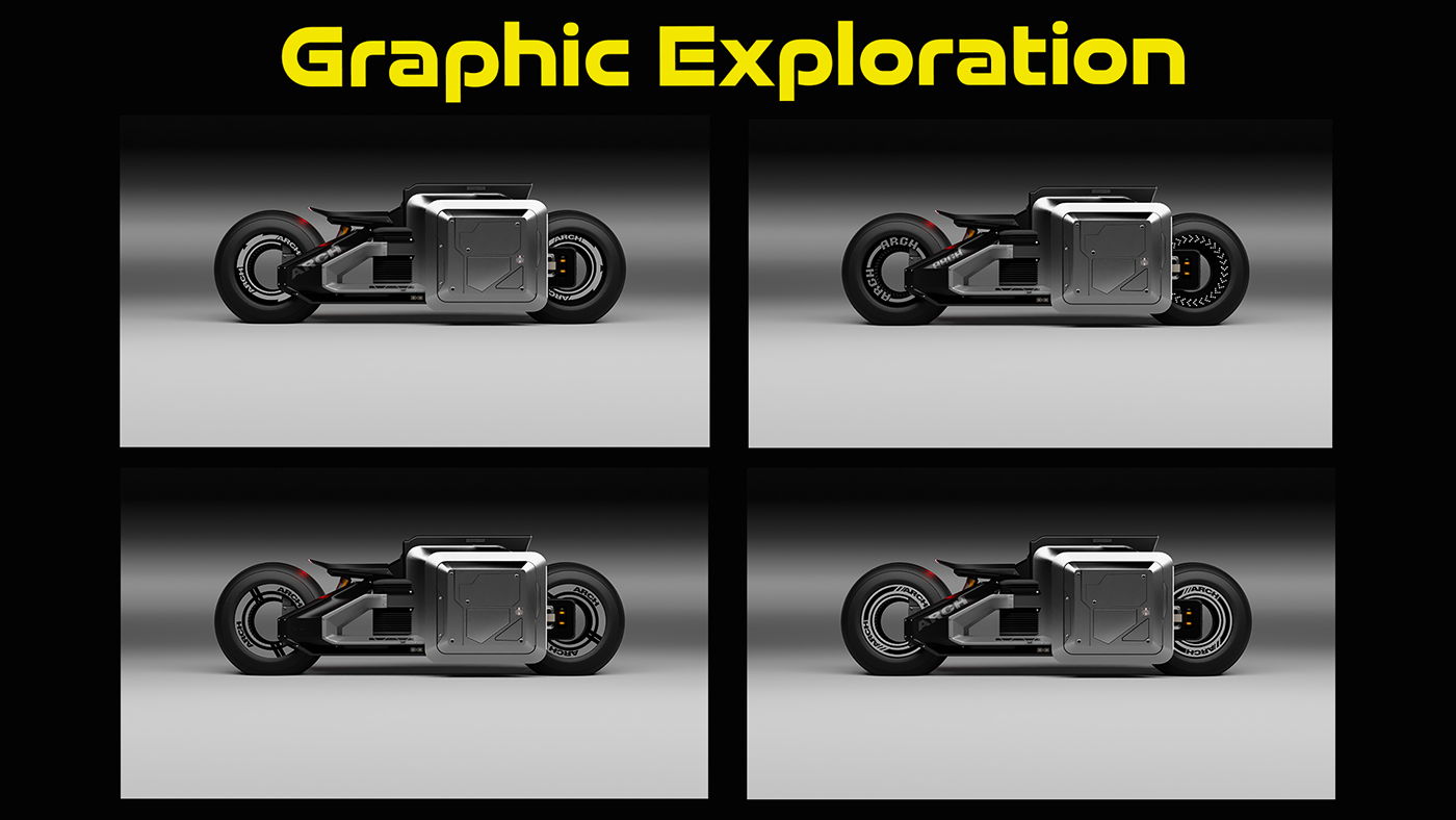 hermes，Cyber，arch，motorcycle，