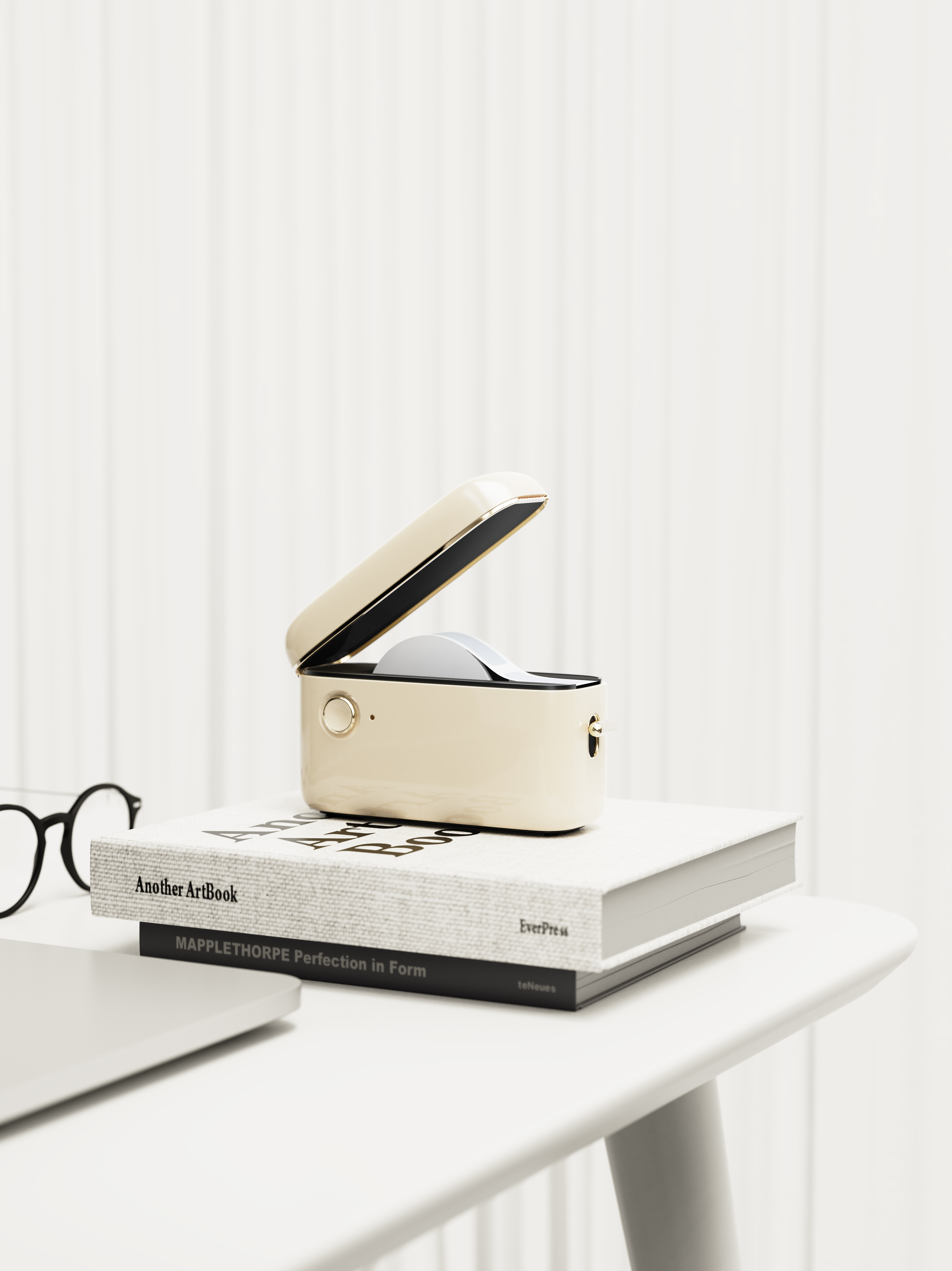 Thought design，Labeling machine，Jing Chen，A small labeling machine，Receive，Retro，