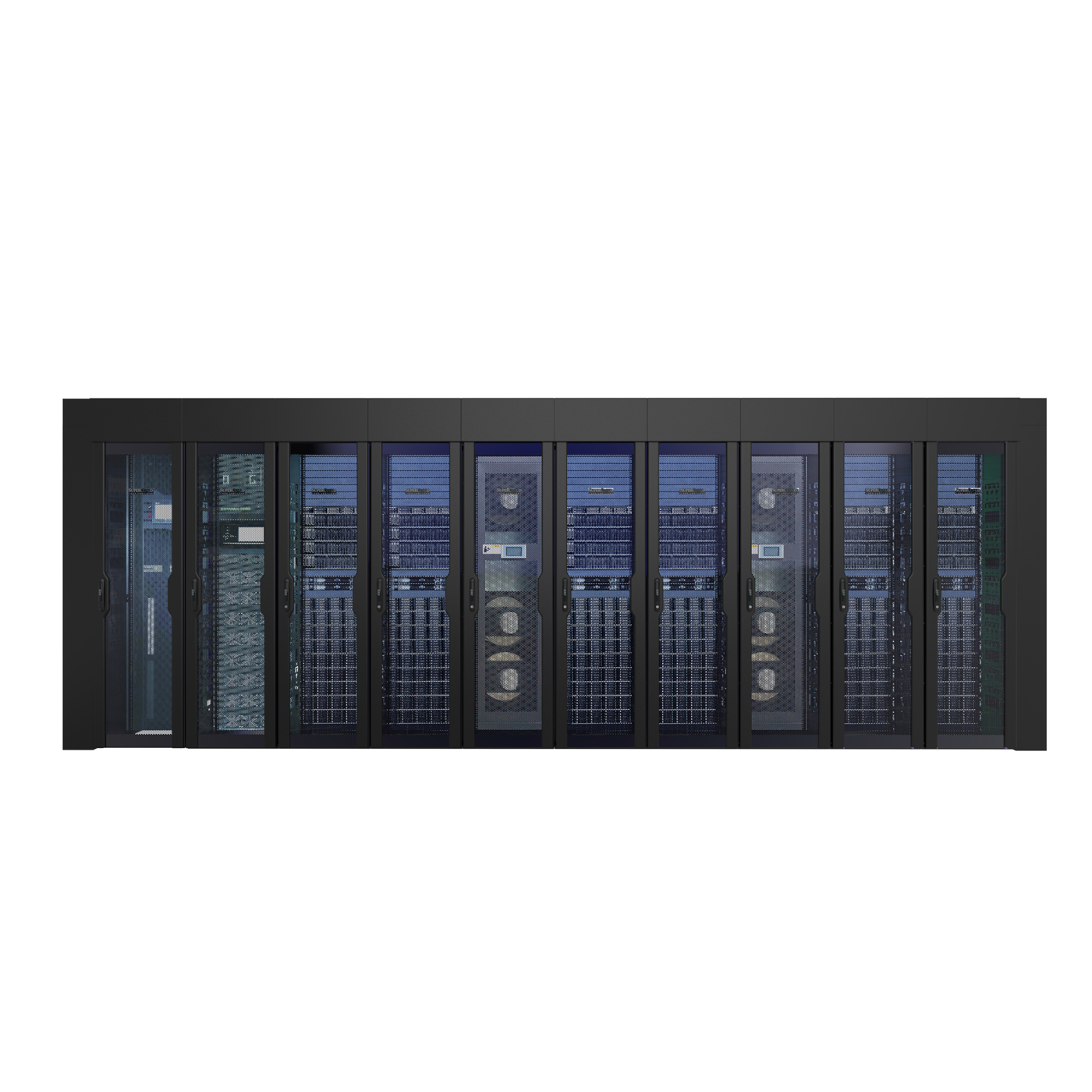 Data center，Data center，Micromodule，Micromodule，Information technology，Information technology，Computer room，passageway，Computer room，passageway，Computer processor，Computer processor，Server system，Server system，Large workstation，Large workstation，