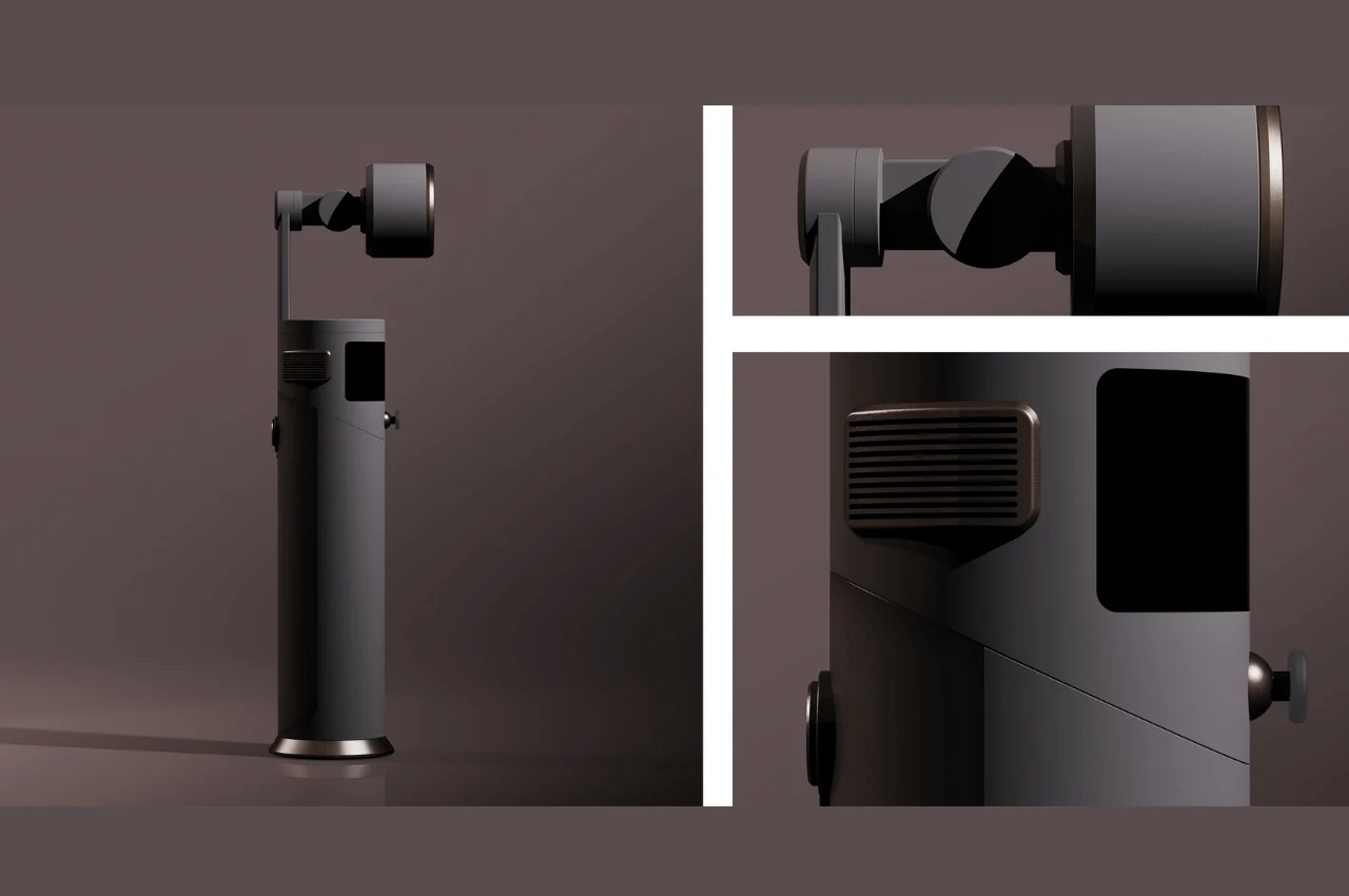 Portable，camera，record，a universal coupling，