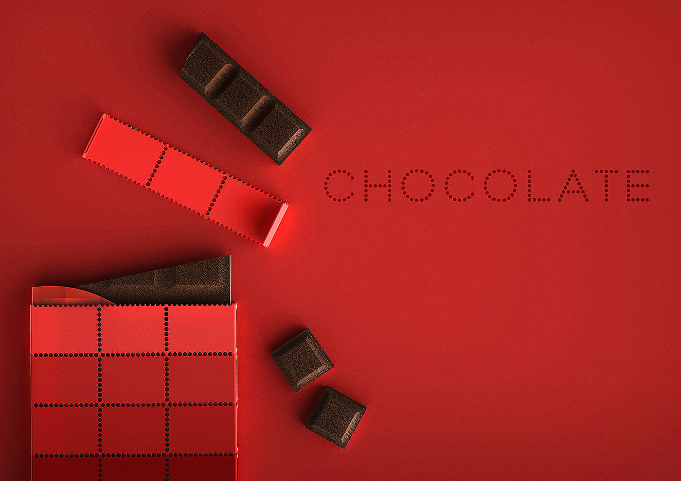 Chocolate，Chocolate packaging，practicability，