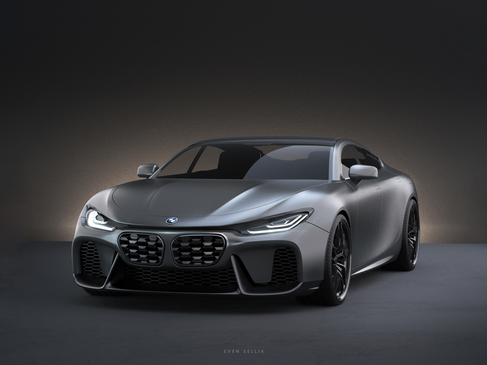 BMW 7，Gran Coupe，blend，modeling，