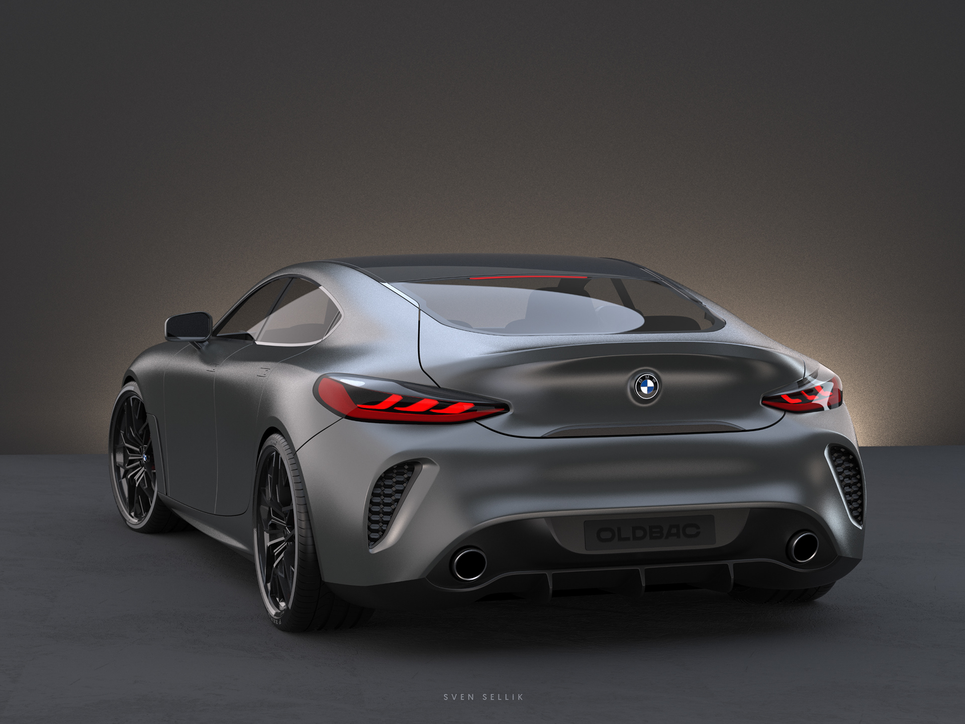 BMW 7，Gran Coupe，blend，modeling，