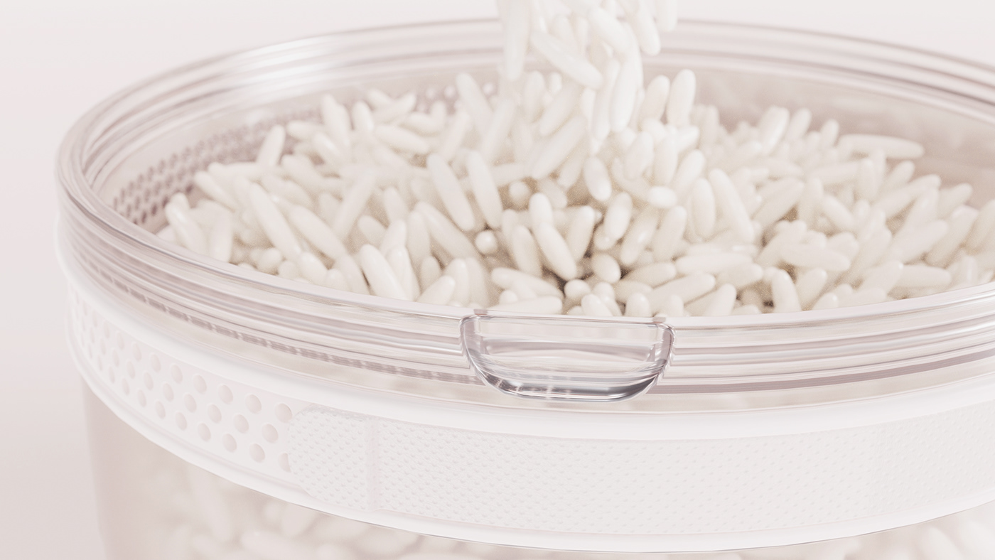 container，Render，vacuum，Save food，