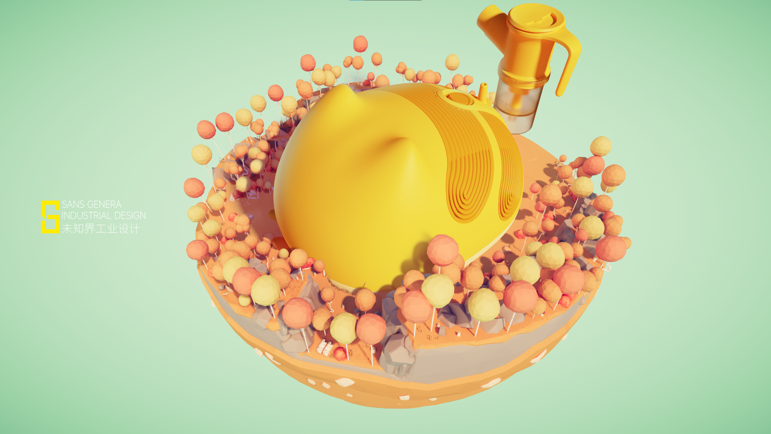 children，Home medical，lovely，Industrial Design in Unknown World，cat，Atomizer，