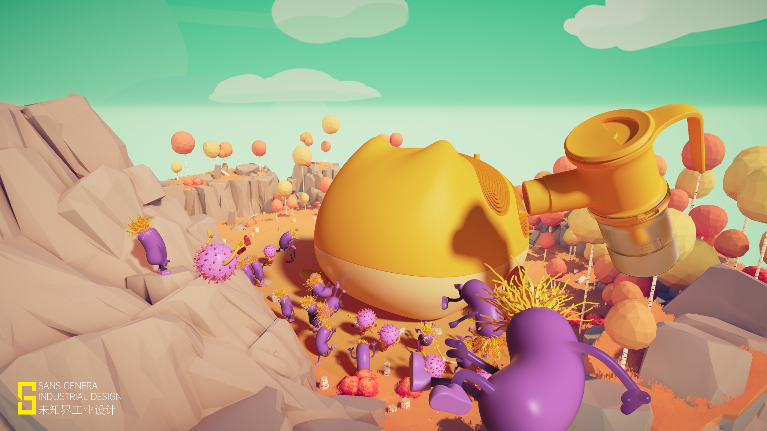 children，Home medical，lovely，Industrial Design in Unknown World，cat，Atomizer，