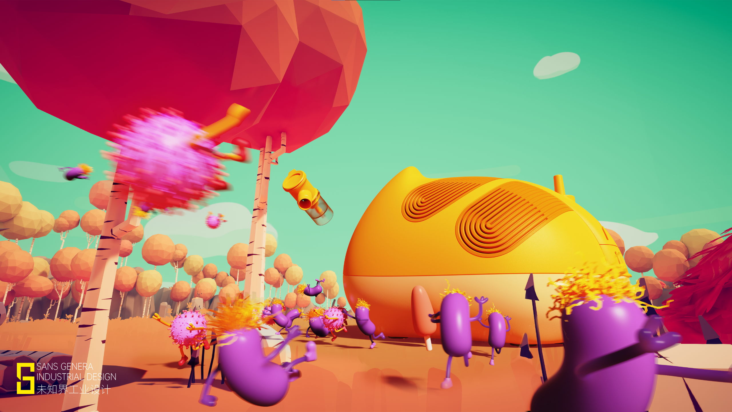 children，Home medical，lovely，Industrial Design in Unknown World，cat，Atomizer，