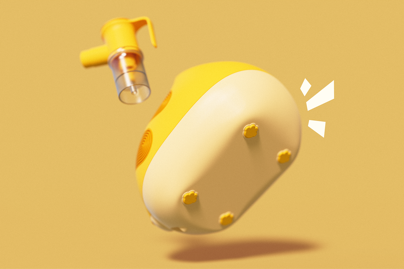 children，Home medical，lovely，Industrial Design in Unknown World，cat，Atomizer，