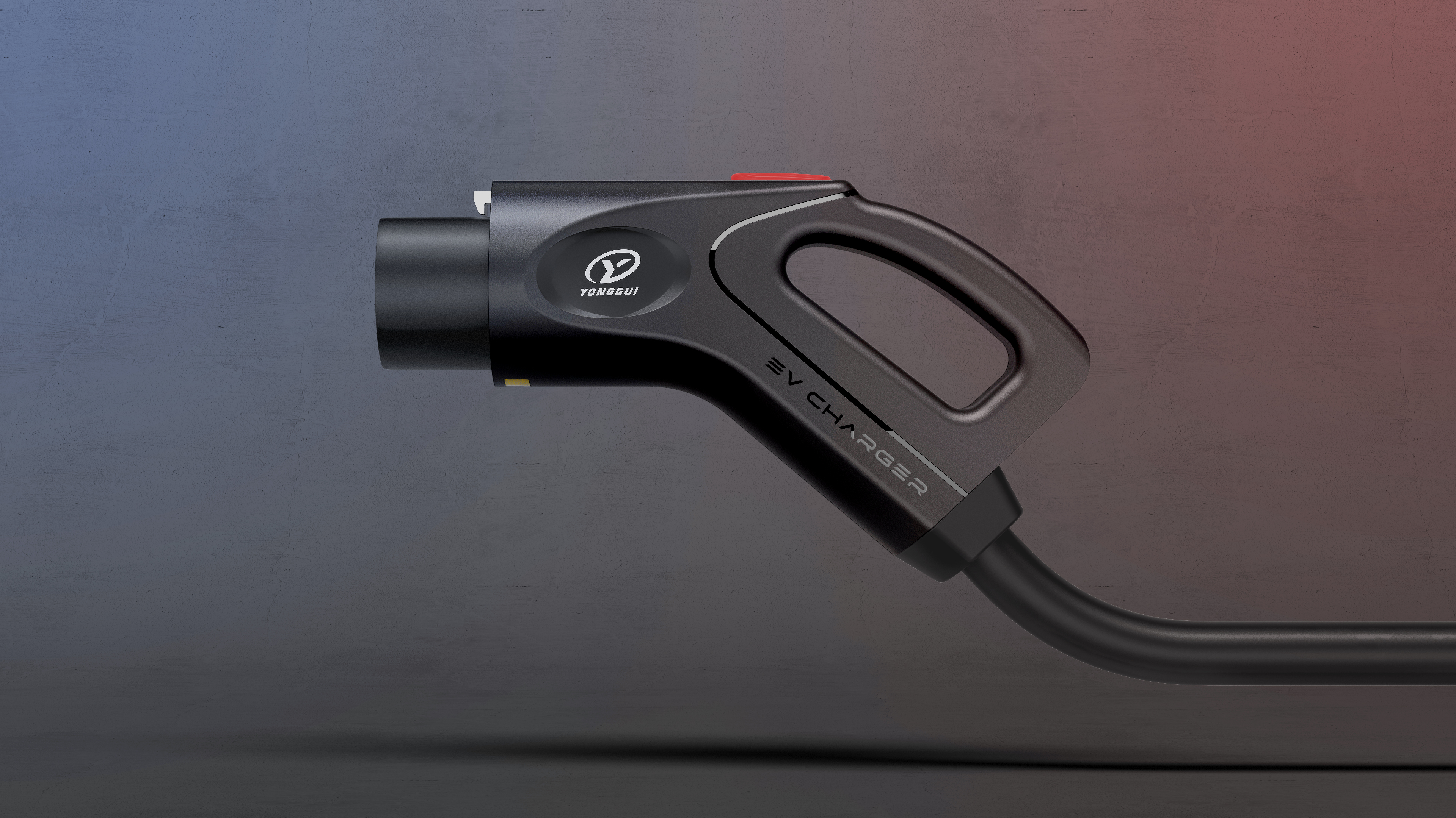 industrial design，product design，White fox design，new energy，DC gun charging，