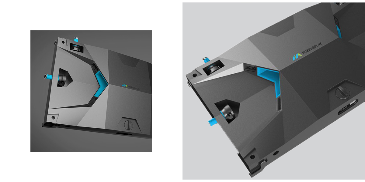 Appearance design，Color scheme，LED spliced display，