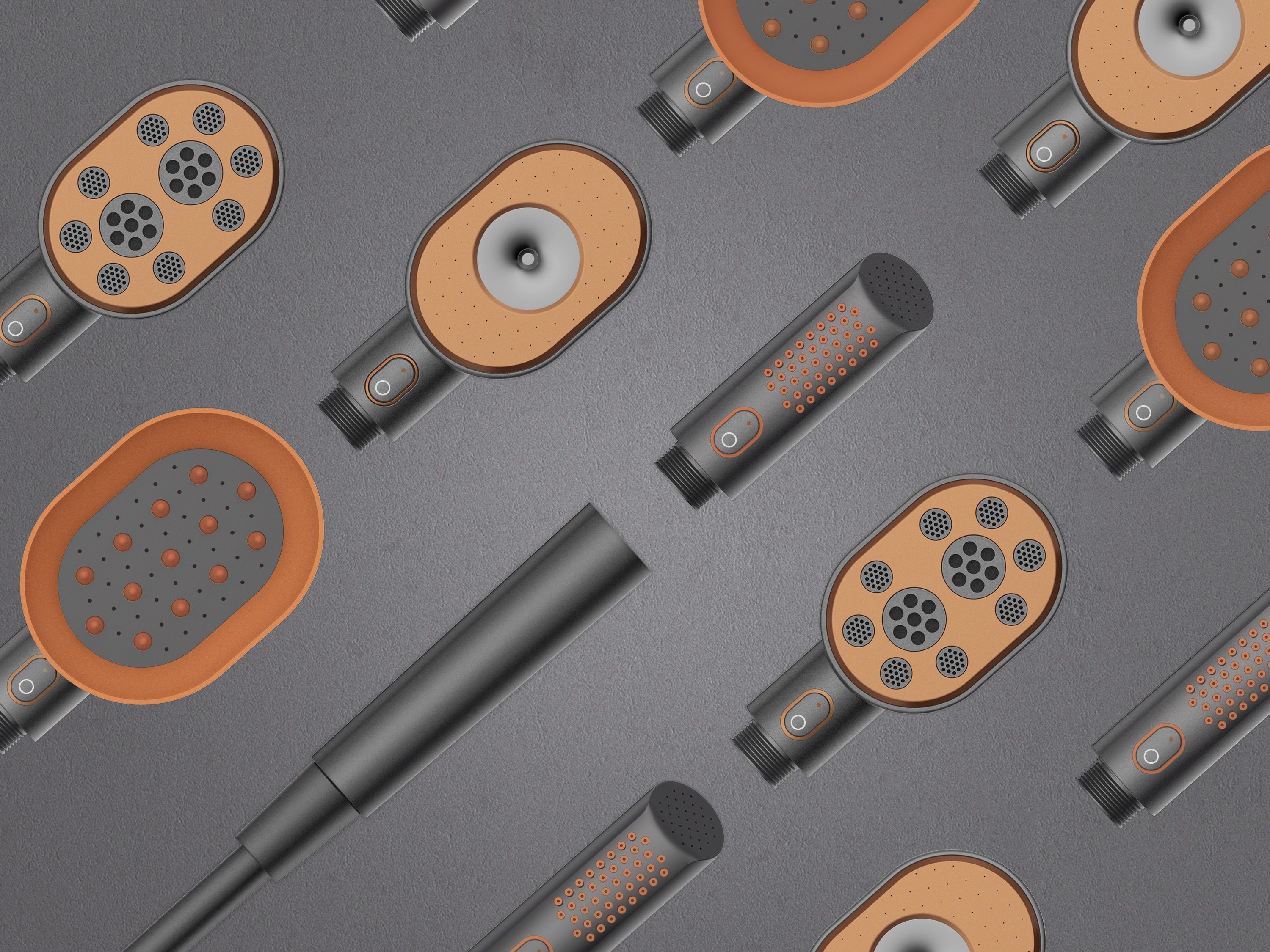 Bathroom products, functional showers,，