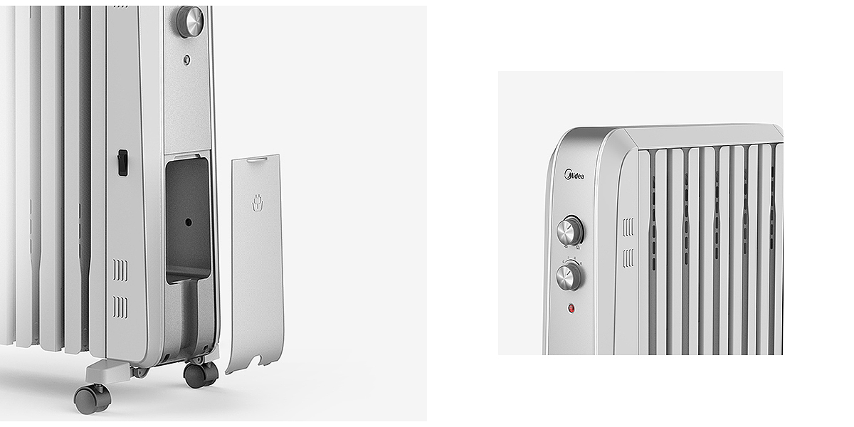 Appearance design，Product definition，industrial design，Semi-occlusive oil statins，Electric heater，