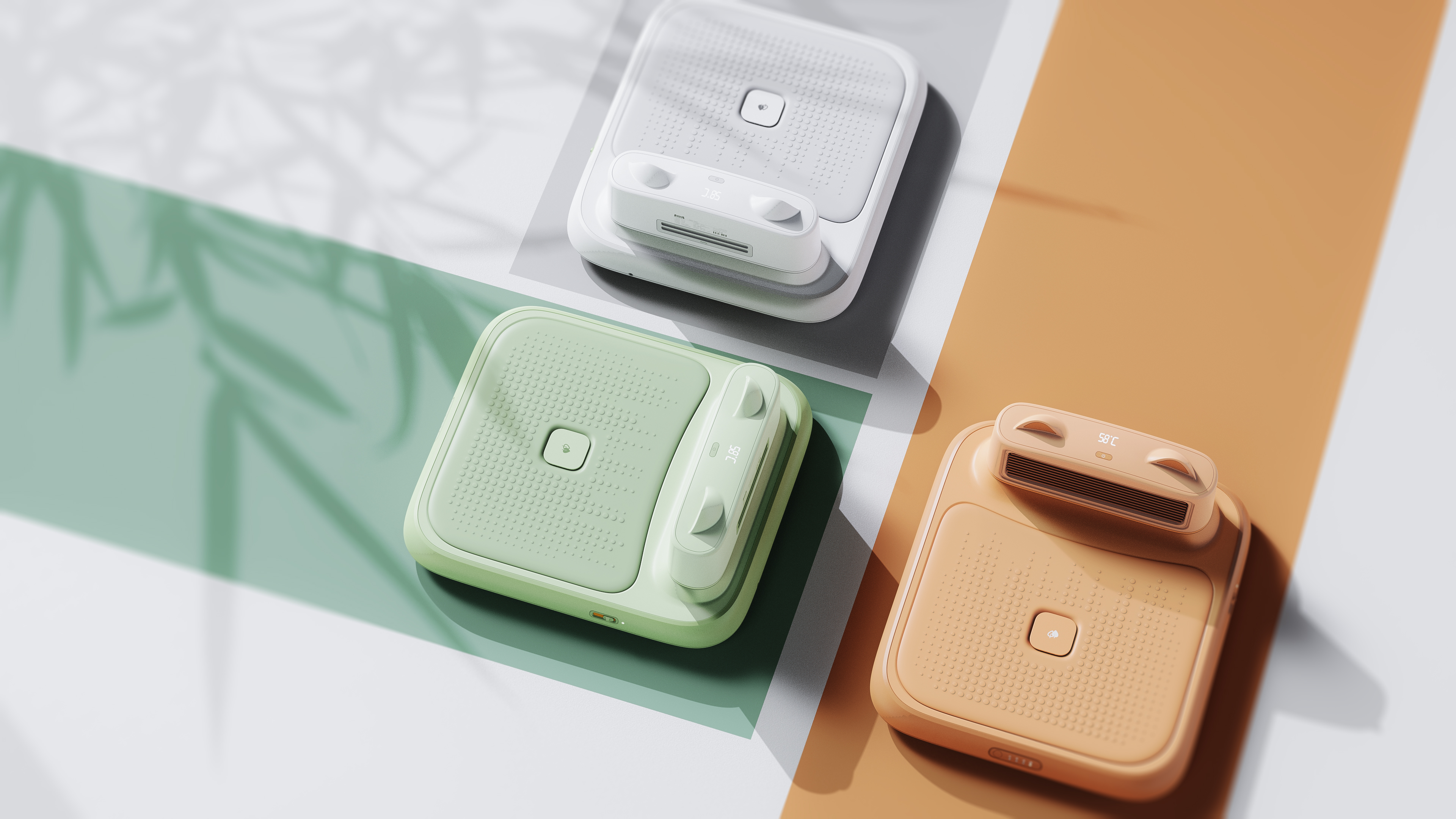 Foot warmer，removable，Household appliances，Air heater，Young fashion style，Small Fresh Product Design，