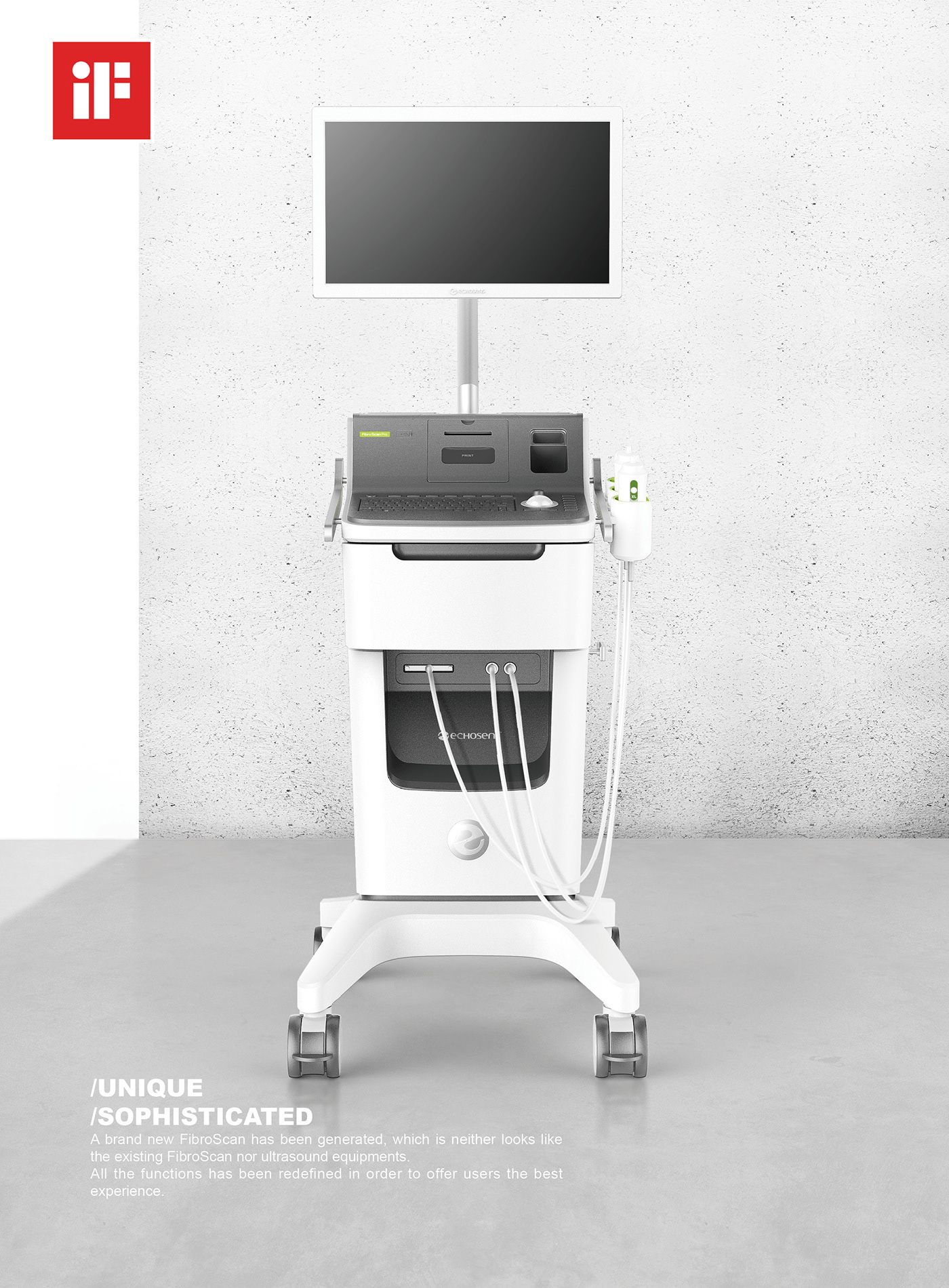 Chengdu Youlian Smart Industrial Design Co., Ltd.，Liver detector，Liu Yundong，Dors_Liu，Medical device design，