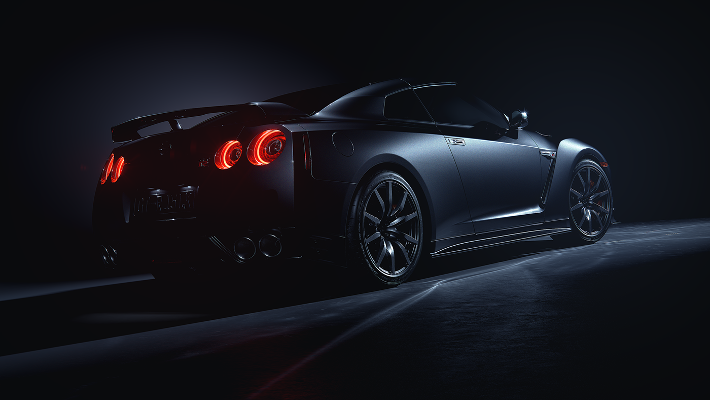 Nissan GT-R，Full CGI，automobile，