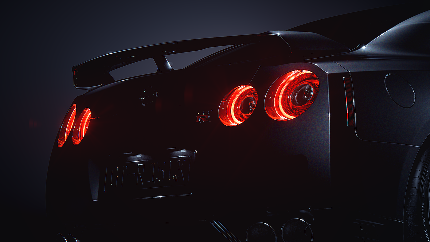 Nissan GT-R，Full CGI，automobile，