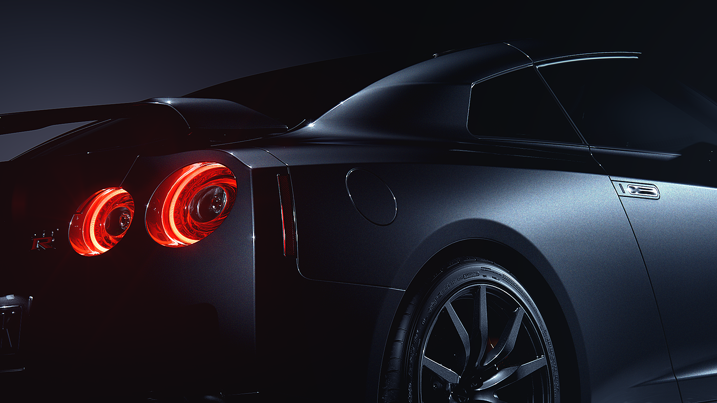 Nissan GT-R，Full CGI，automobile，