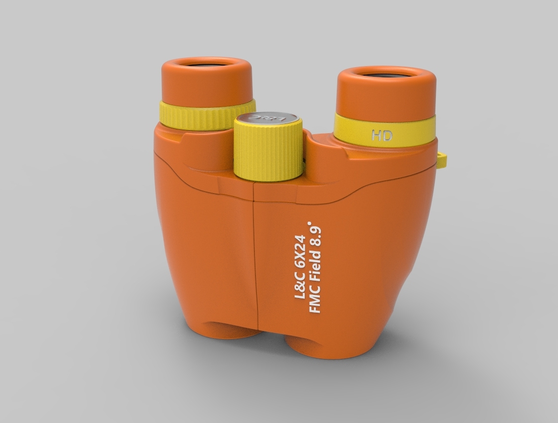 Paul telescope，telescope，Anti-Paul Telescope，Brinculars，UCF，Compact telescope，colour，