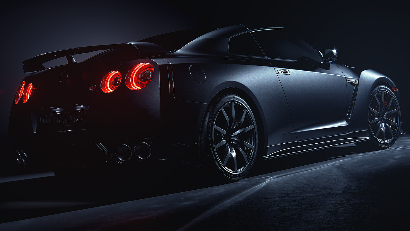 Nissan GT-R，Full CGI，汽车，