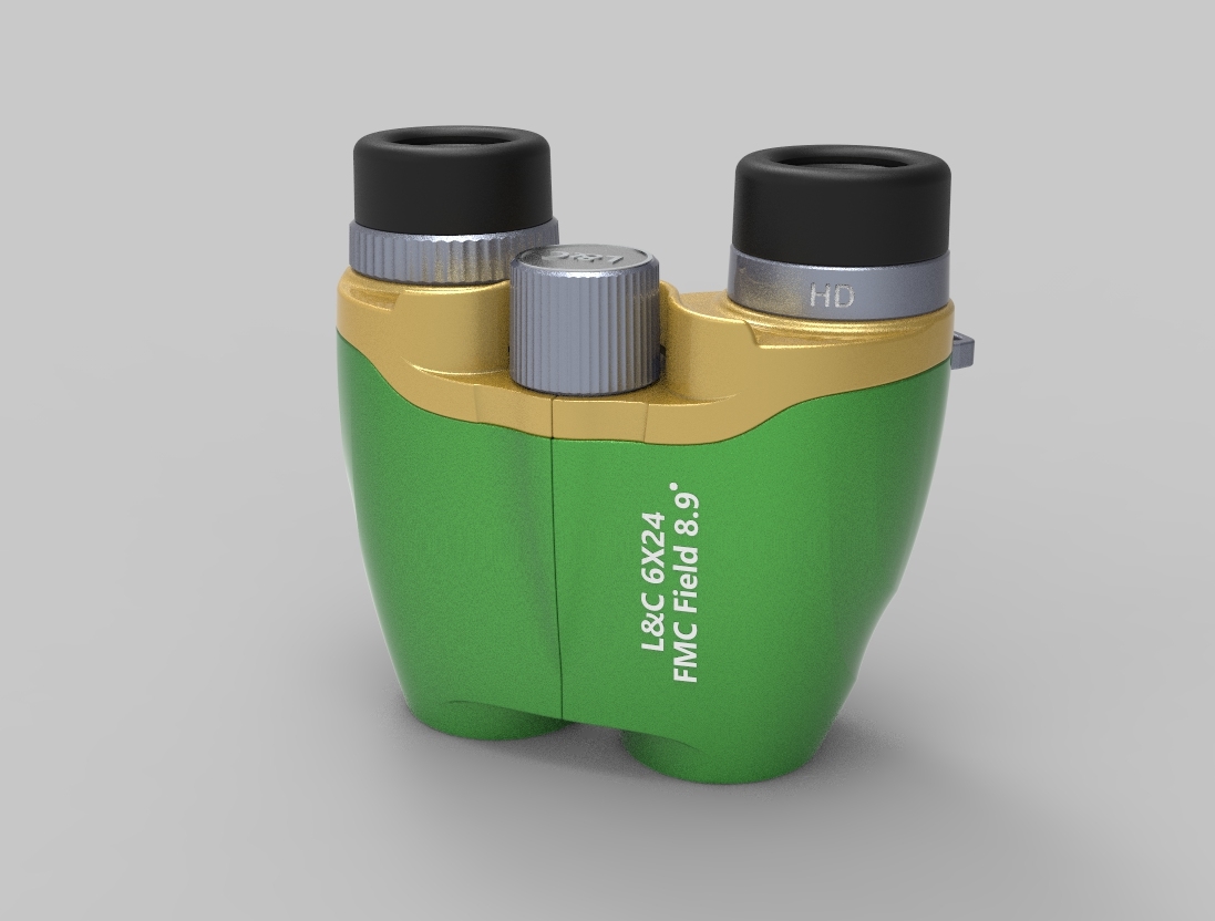 Paul telescope，telescope，Anti-Paul Telescope，Brinculars，UCF，Compact telescope，colour，