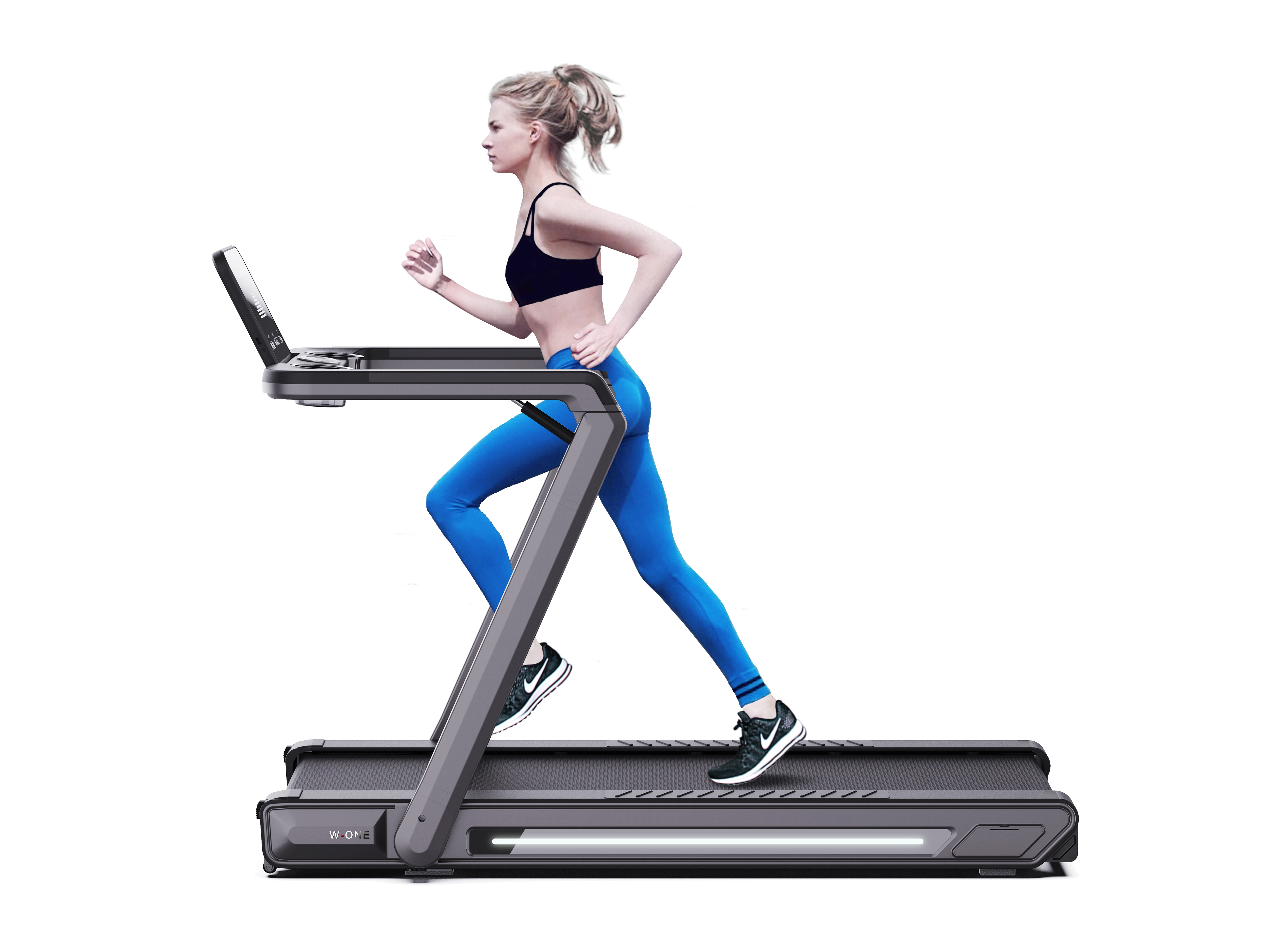 Full folding treadmill，