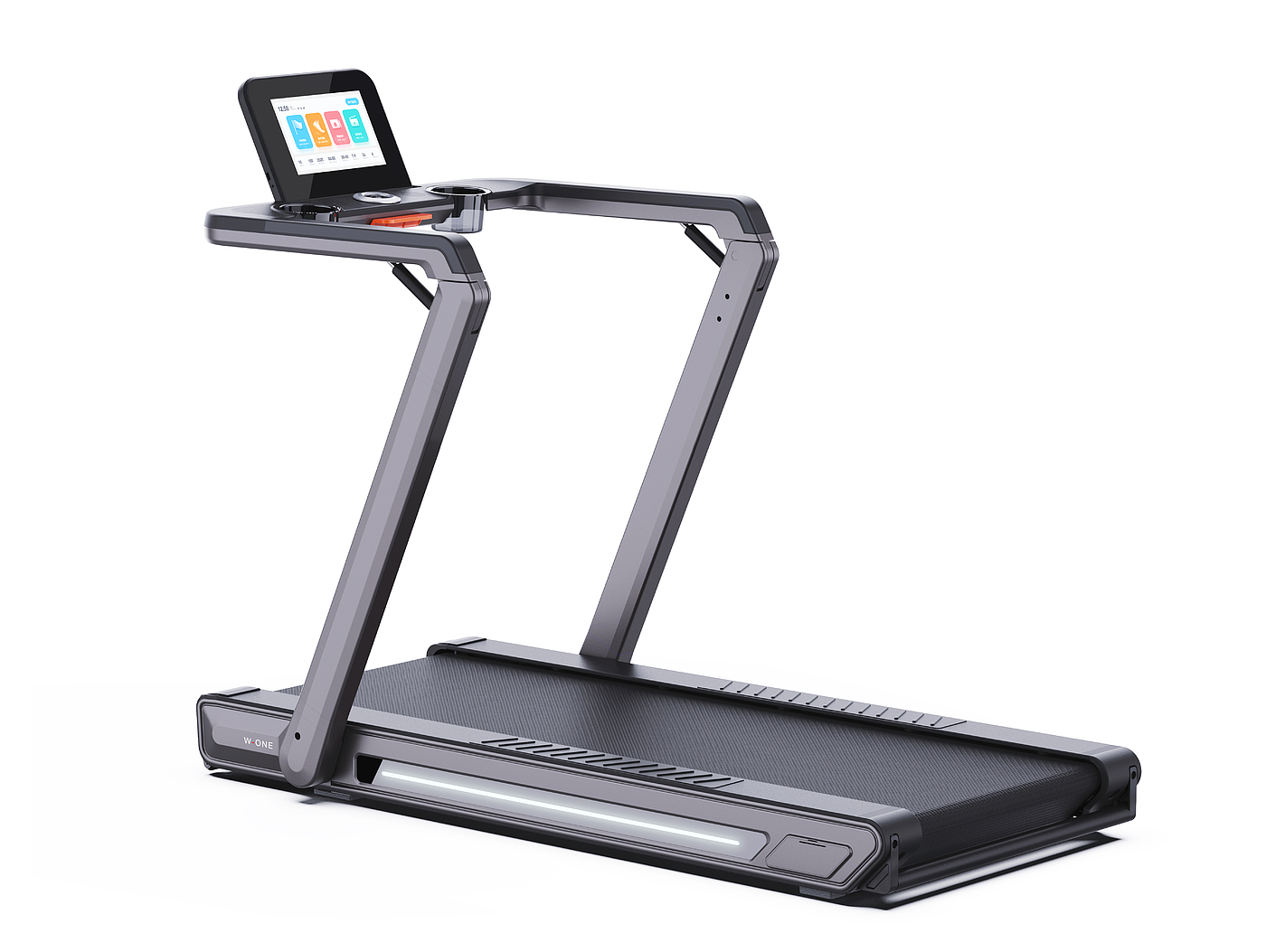 Full folding treadmill，