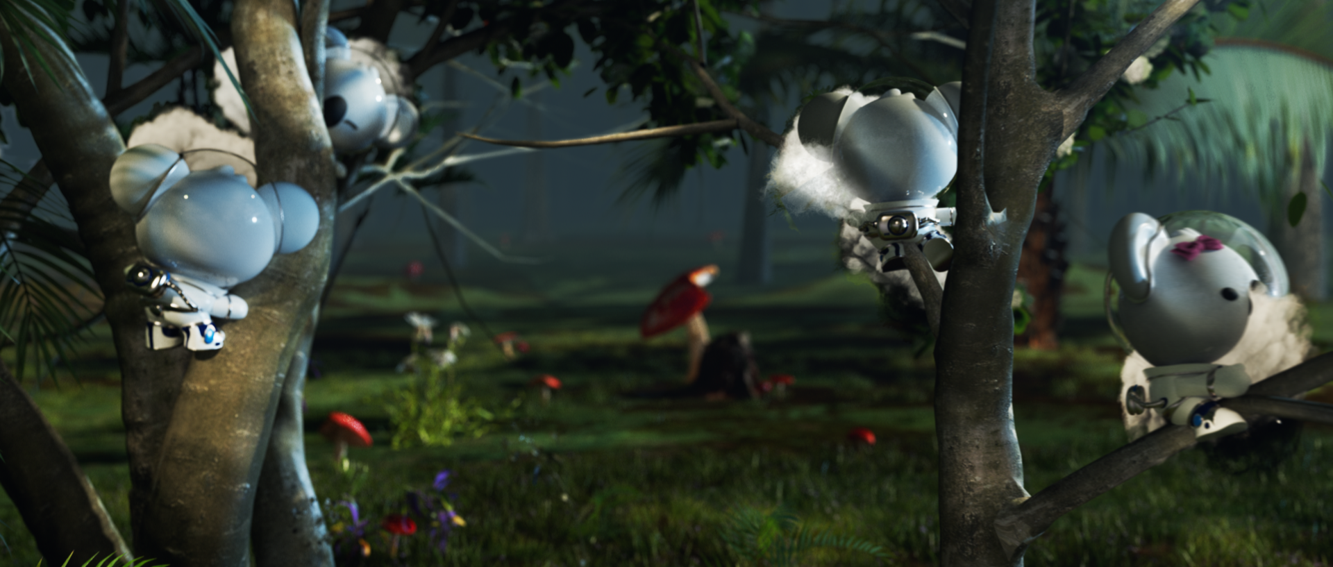 cg，animation，Cartoon，children，Dream baby，