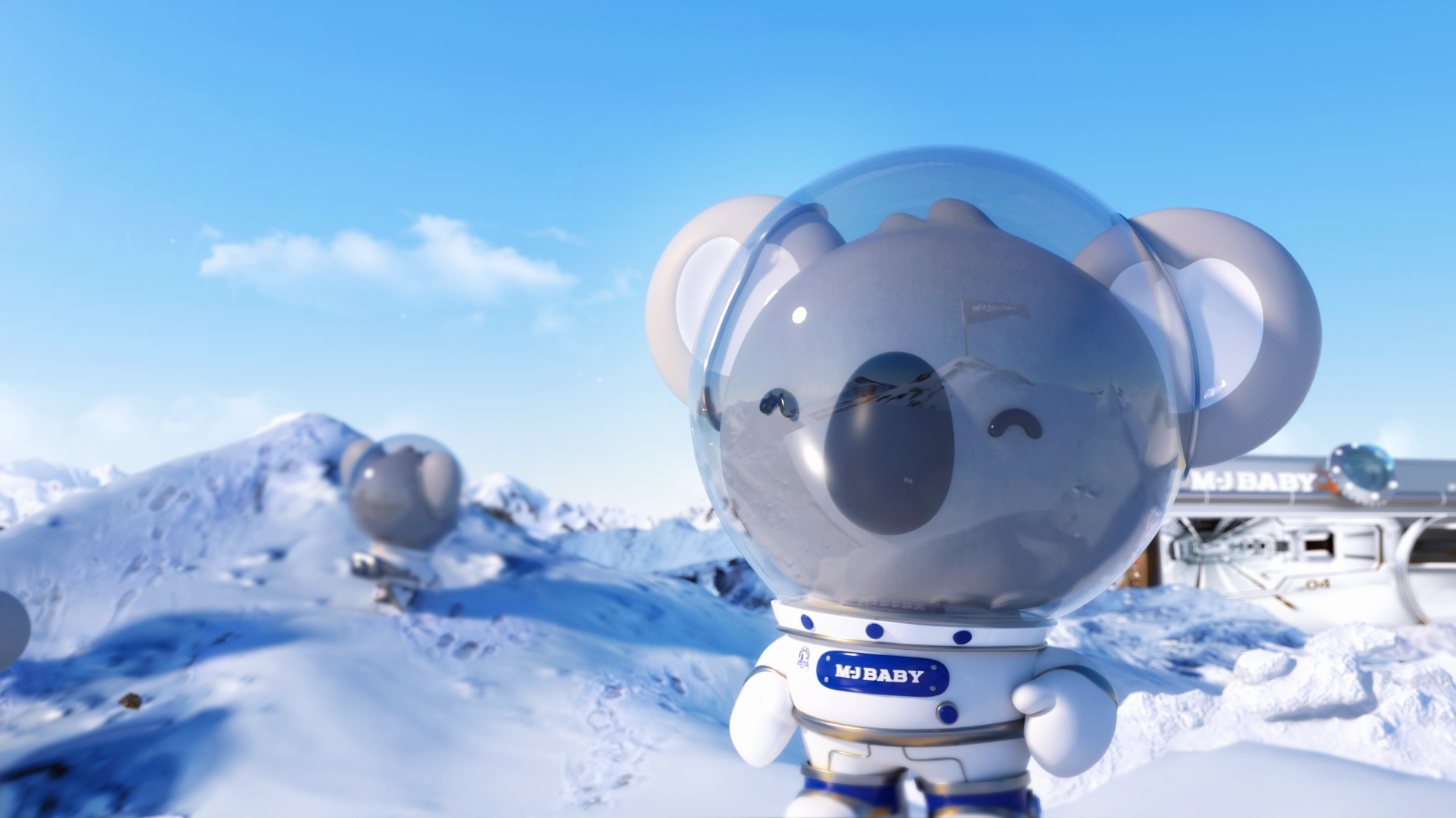 cg，animation，Cartoon，children，Dream baby，