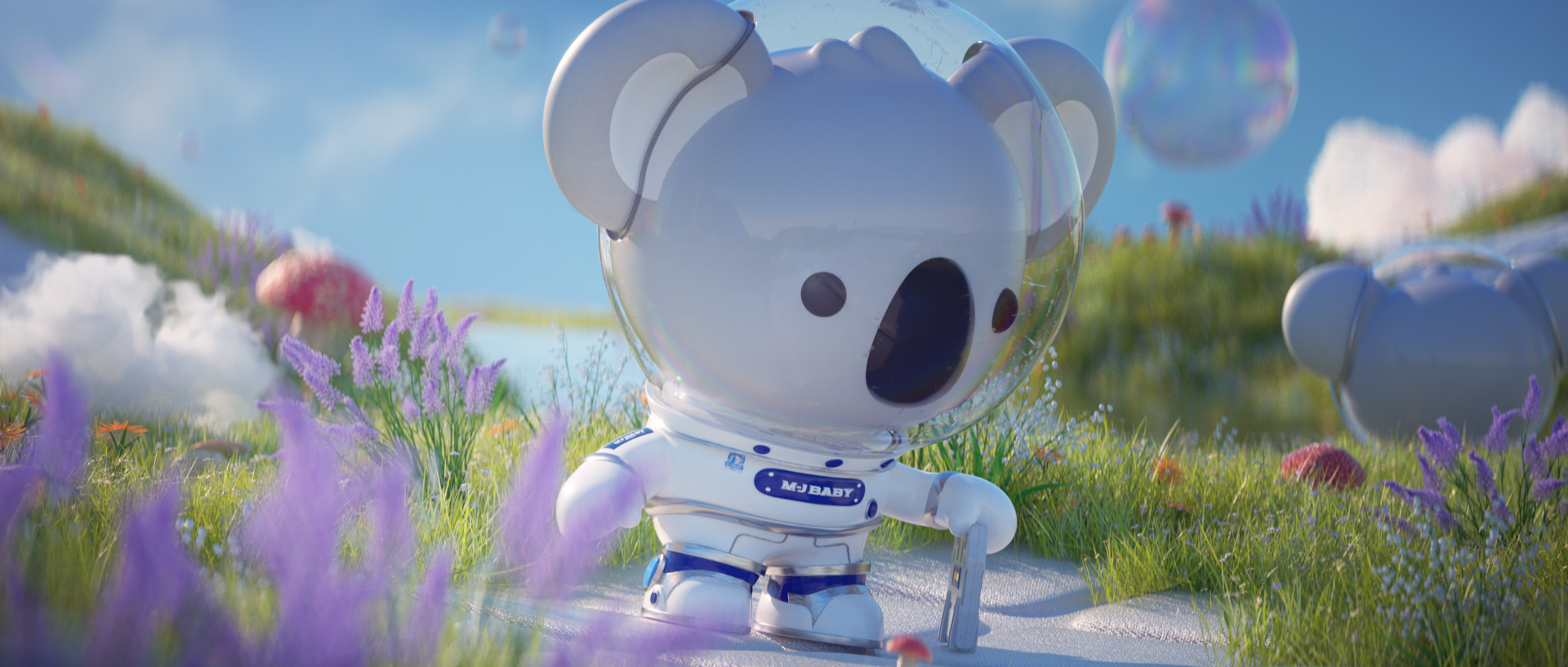 cg，animation，Cartoon，children，Dream baby，