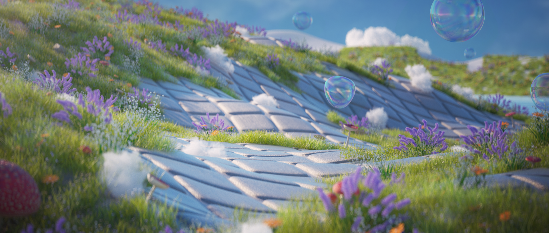 cg，animation，Cartoon，children，Dream baby，