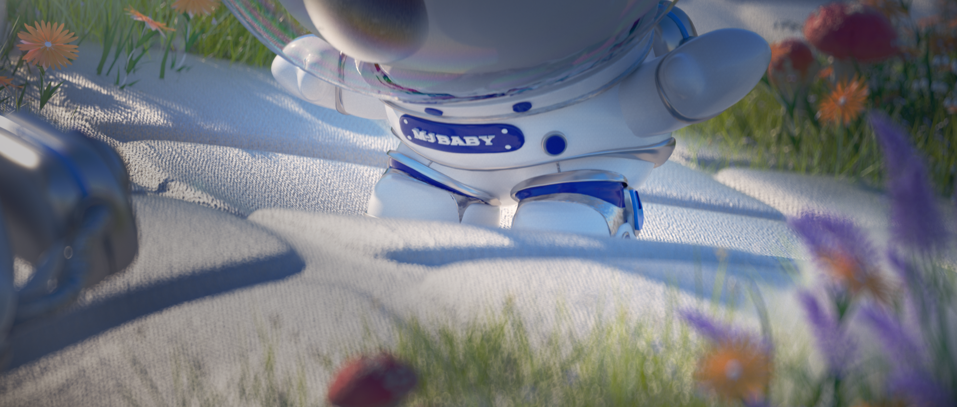 cg，animation，Cartoon，children，Dream baby，