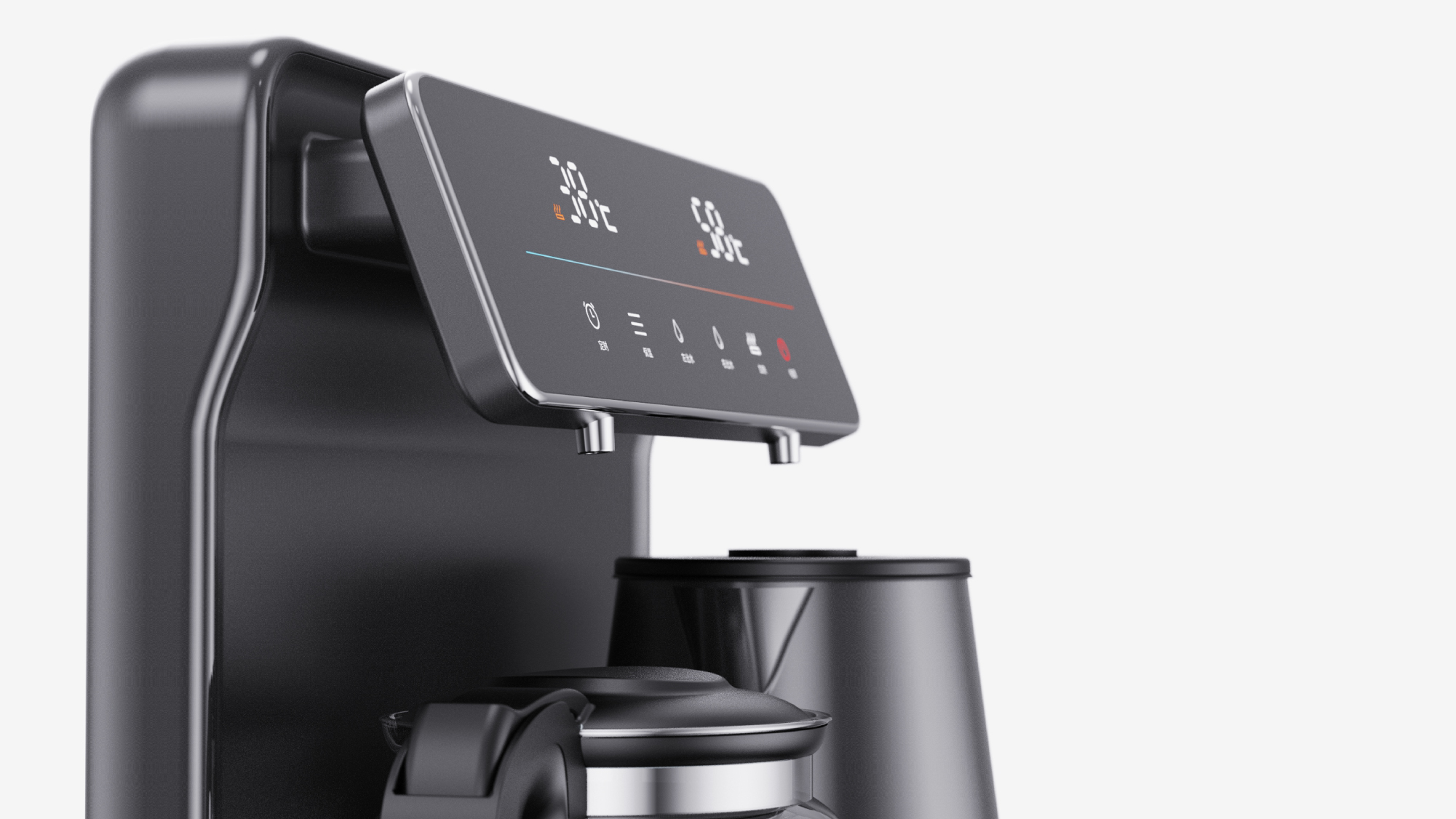 Tea bar machine，Appearance design，household electrical appliances，Vertical water dispenser，