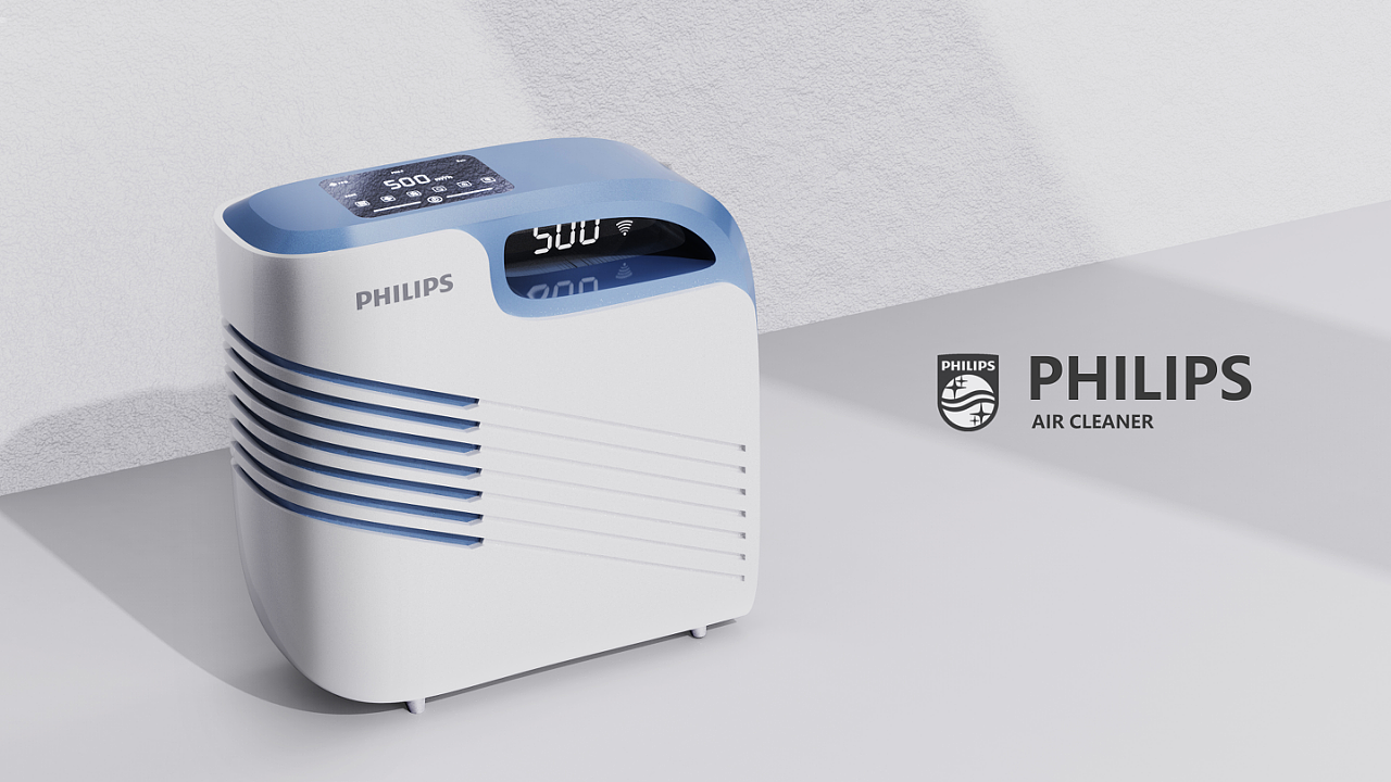 industrial design，sample reels，air cleaner，