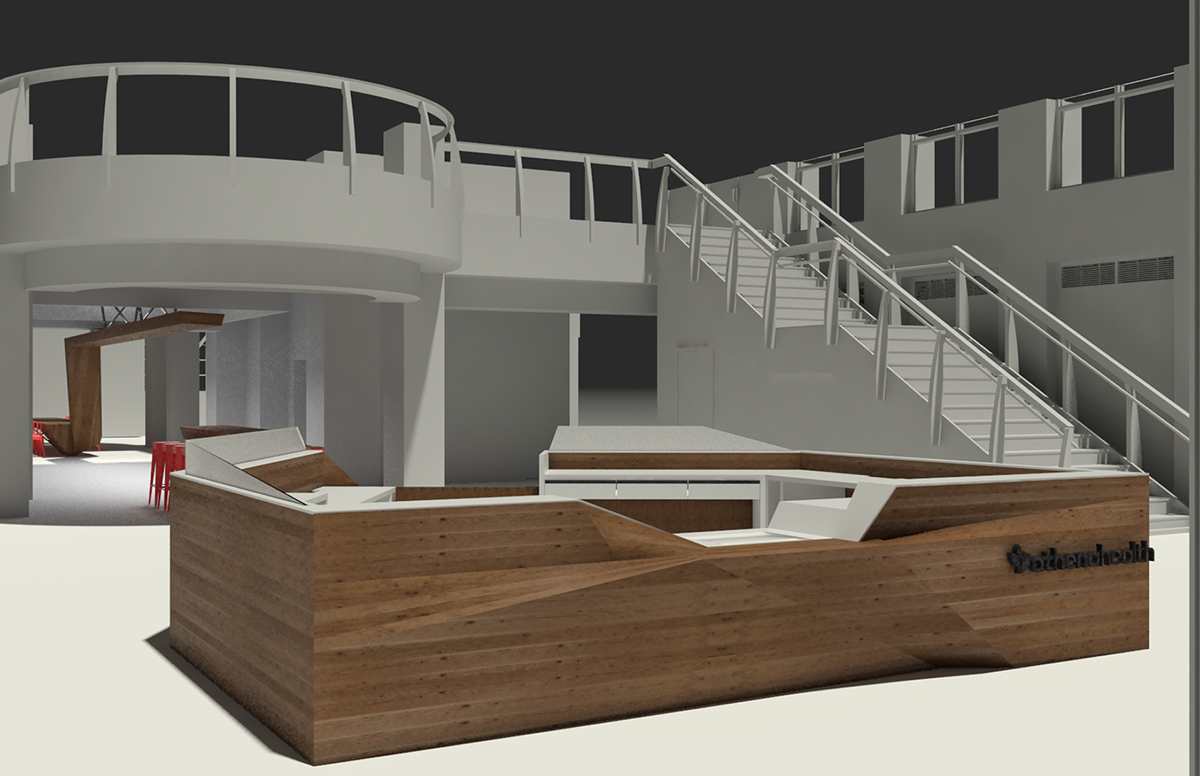 furniture，Home Furnishing，public space ，woodiness，geometry，